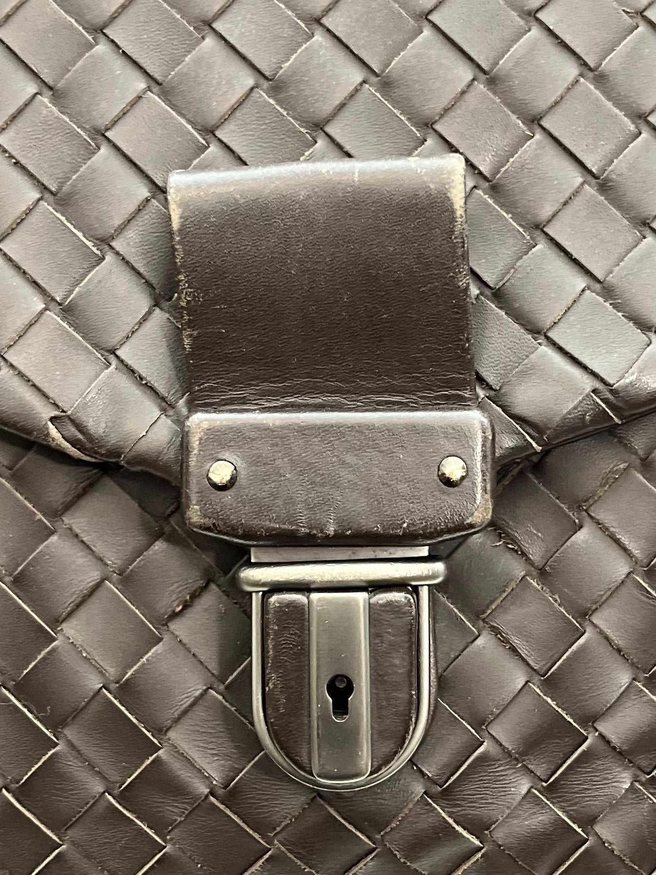 Bottega Veneta Intrecciato Aktentasche