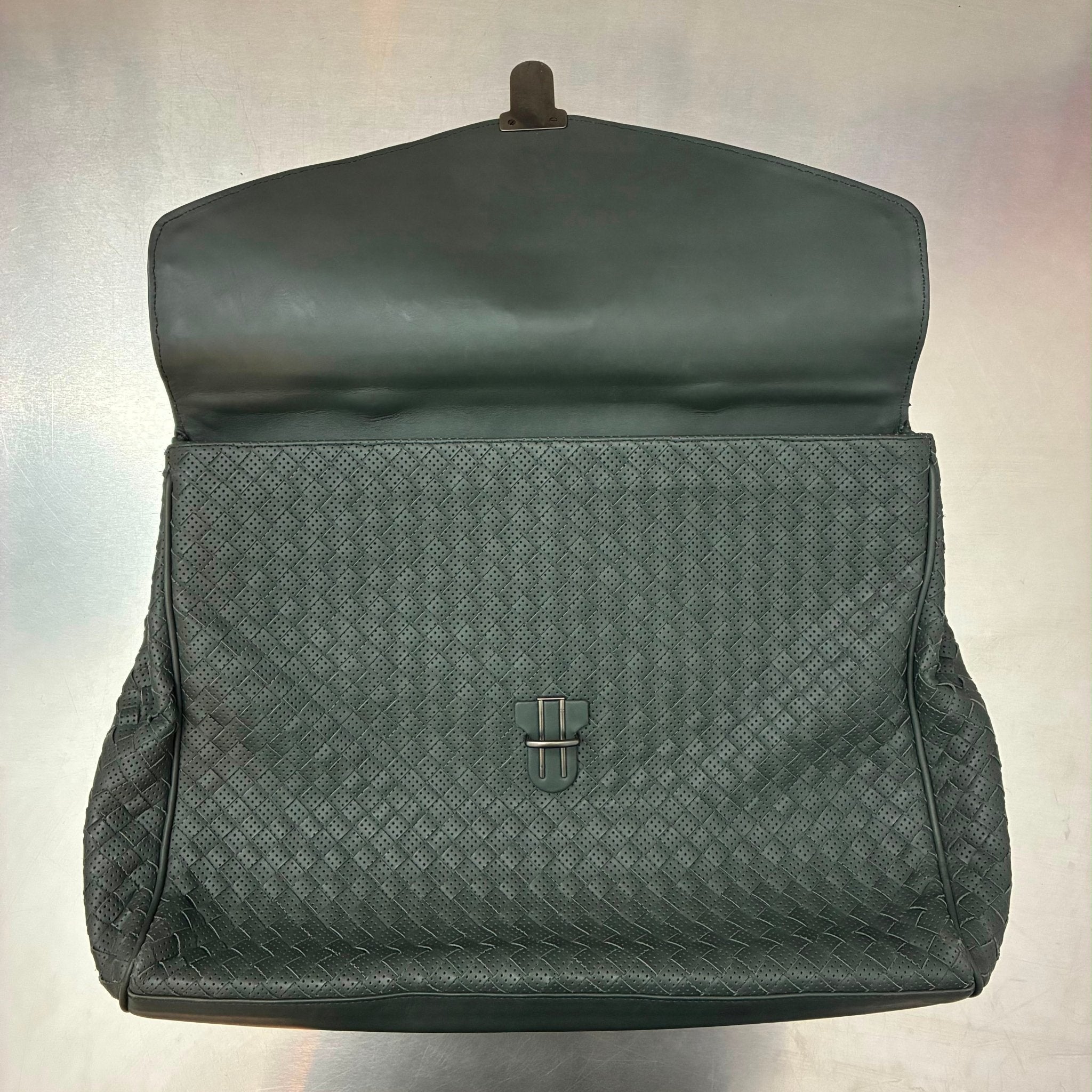 Bottega Veneta Intrecciato Aktentasche