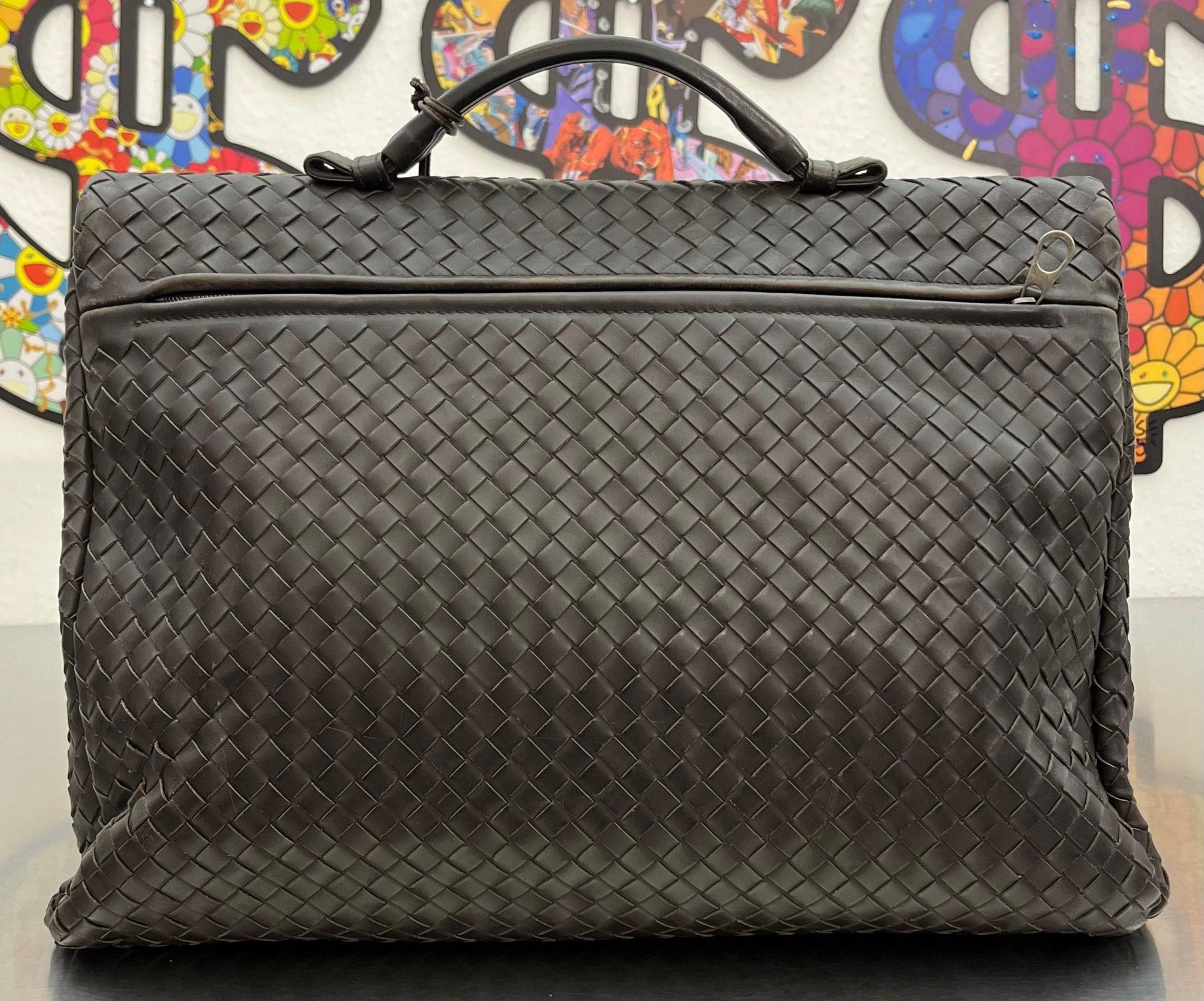 Bottega Veneta Intrecciato Aktentasche