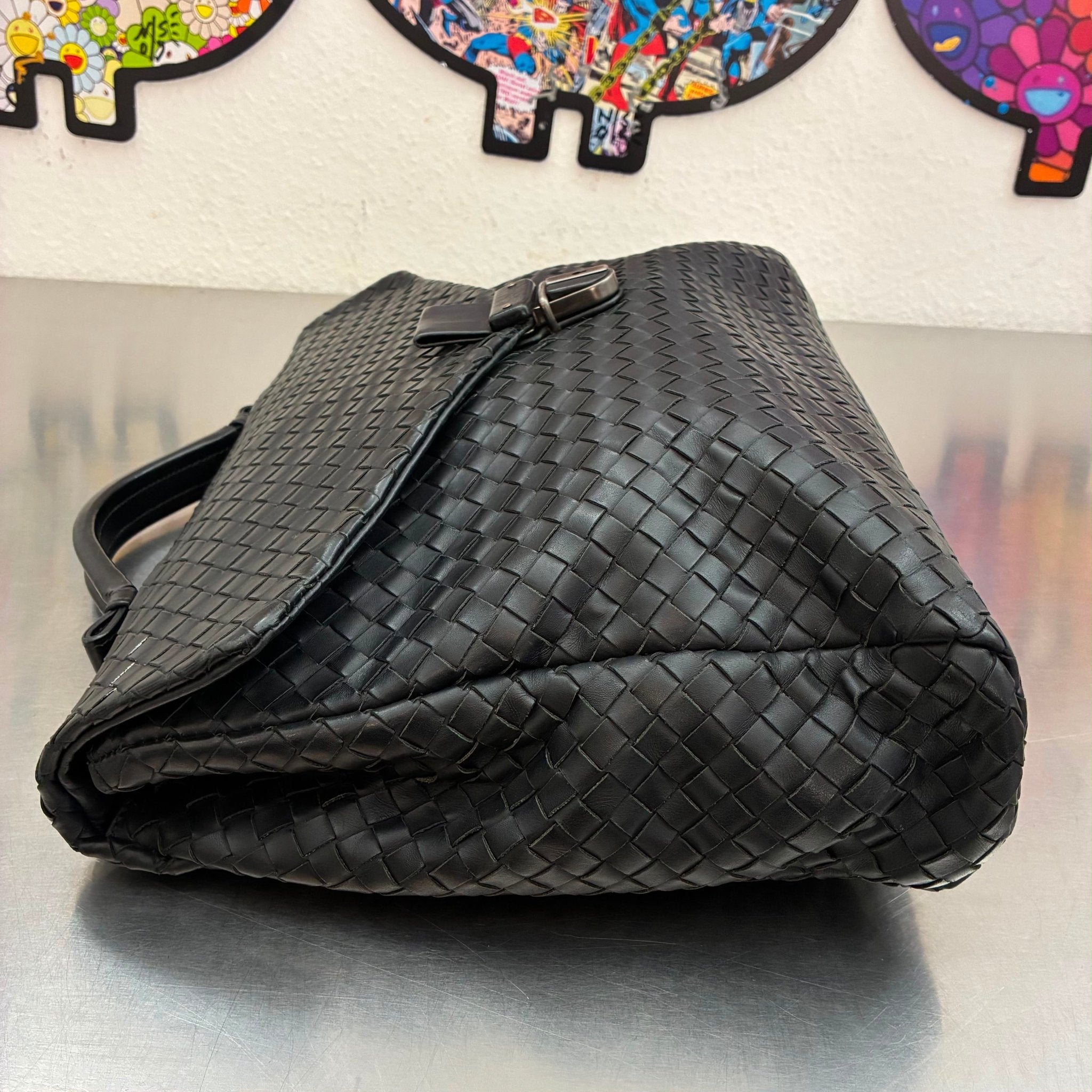 Bottega Veneta Intrecciato Aktentasche