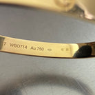 Cartier Love Armreif Klassisches Modell Gelbgold Größe 17