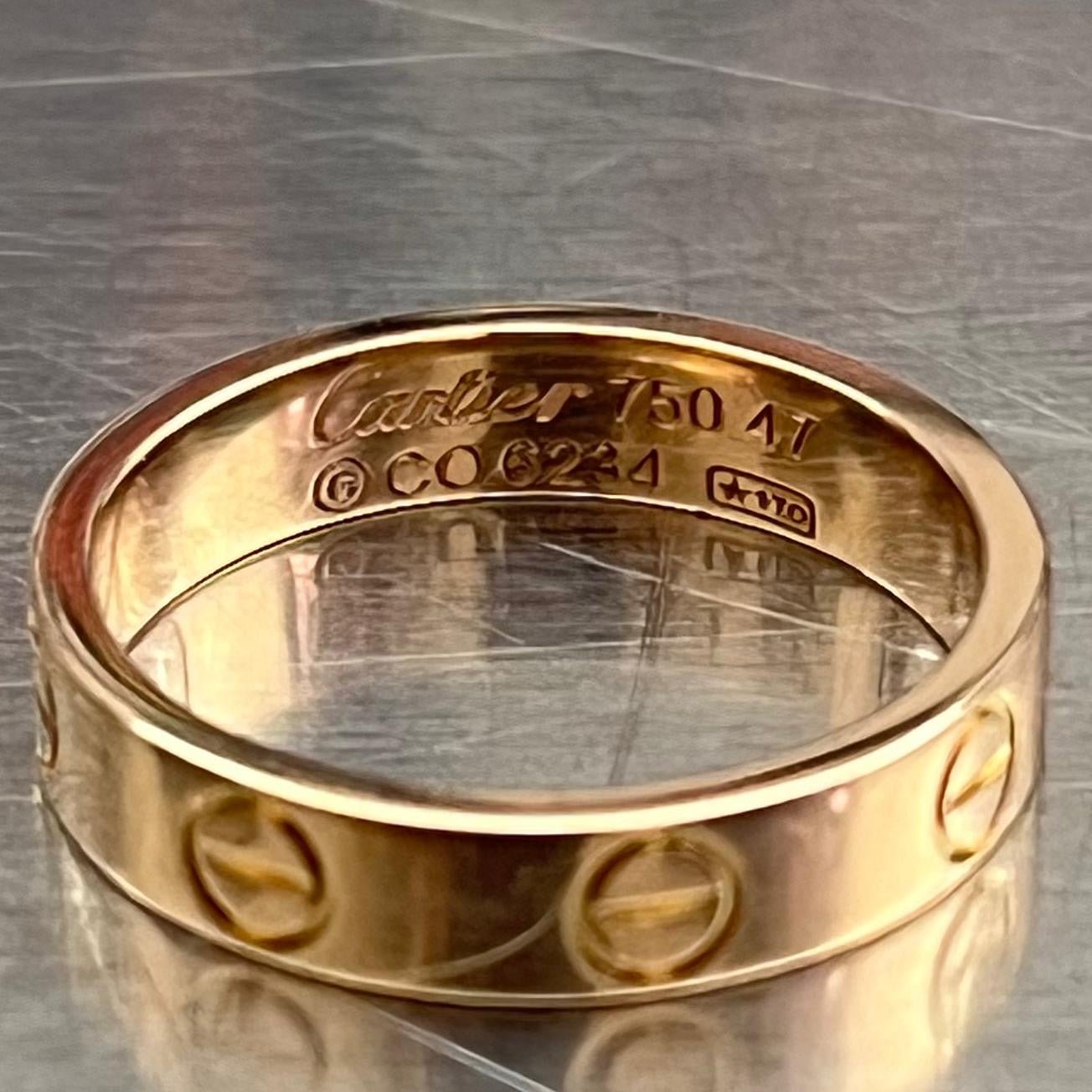 Cartier Mini Love Ring Rosé RM47