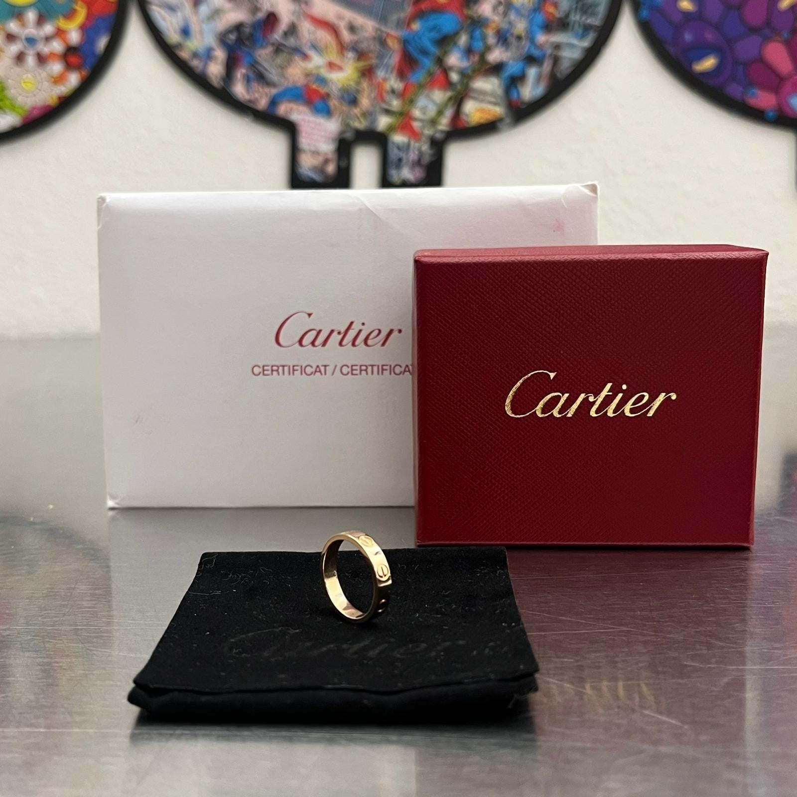 Cartier Mini Love Ring Rosé RM47