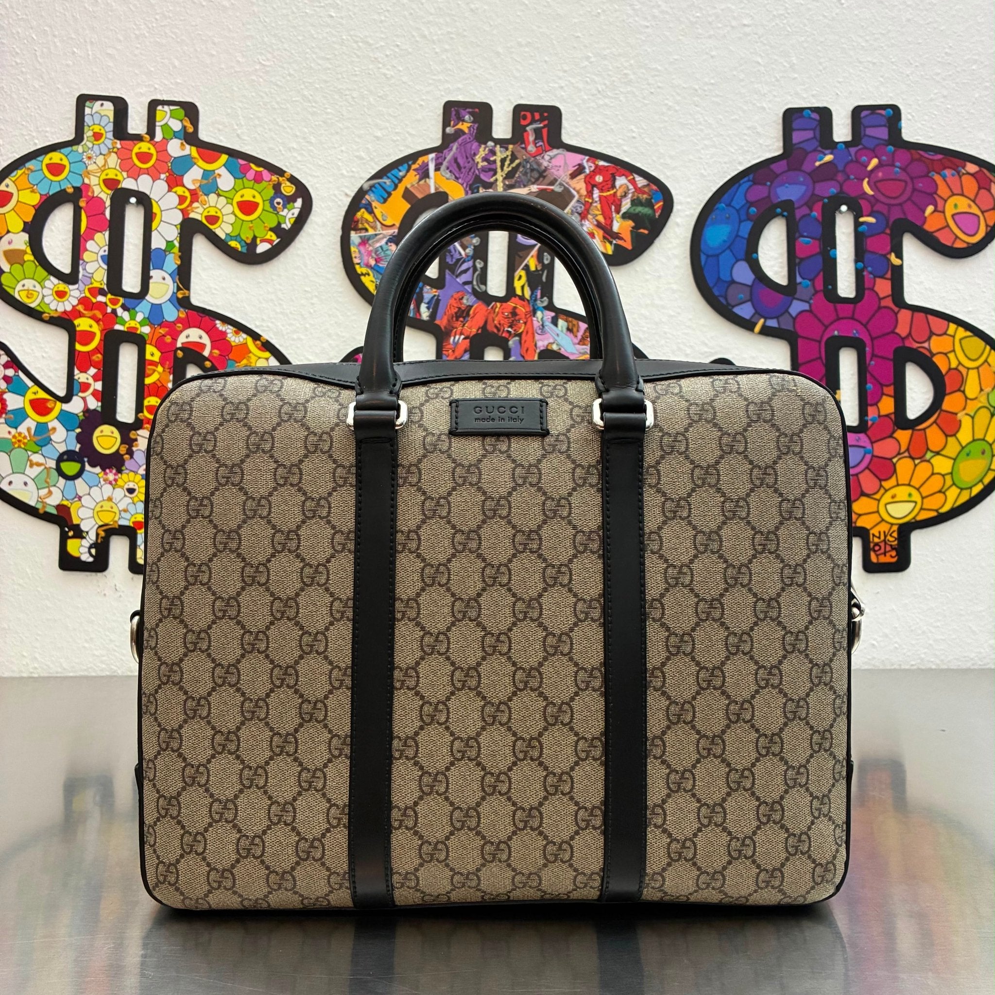 Gucci GG Supreme Aktentasche