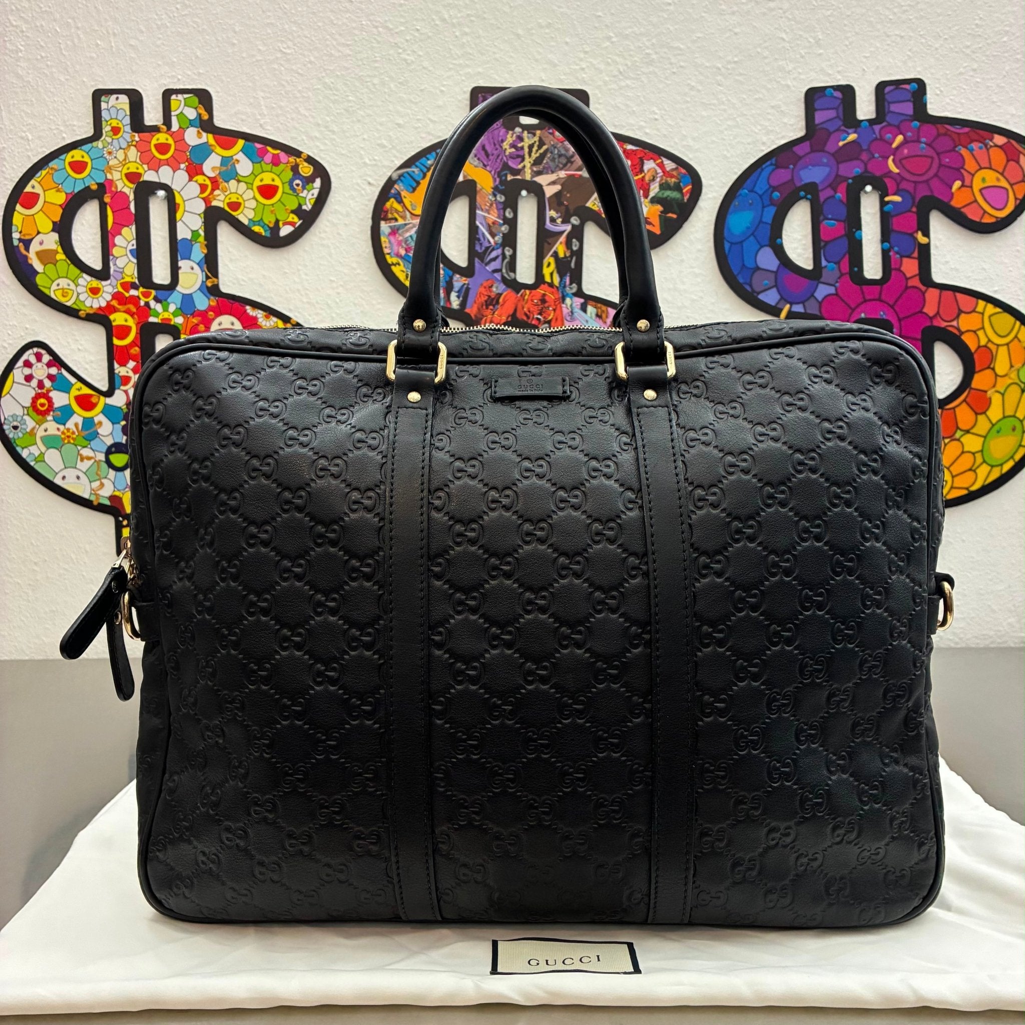 Gucci Guccissima Aktentasche