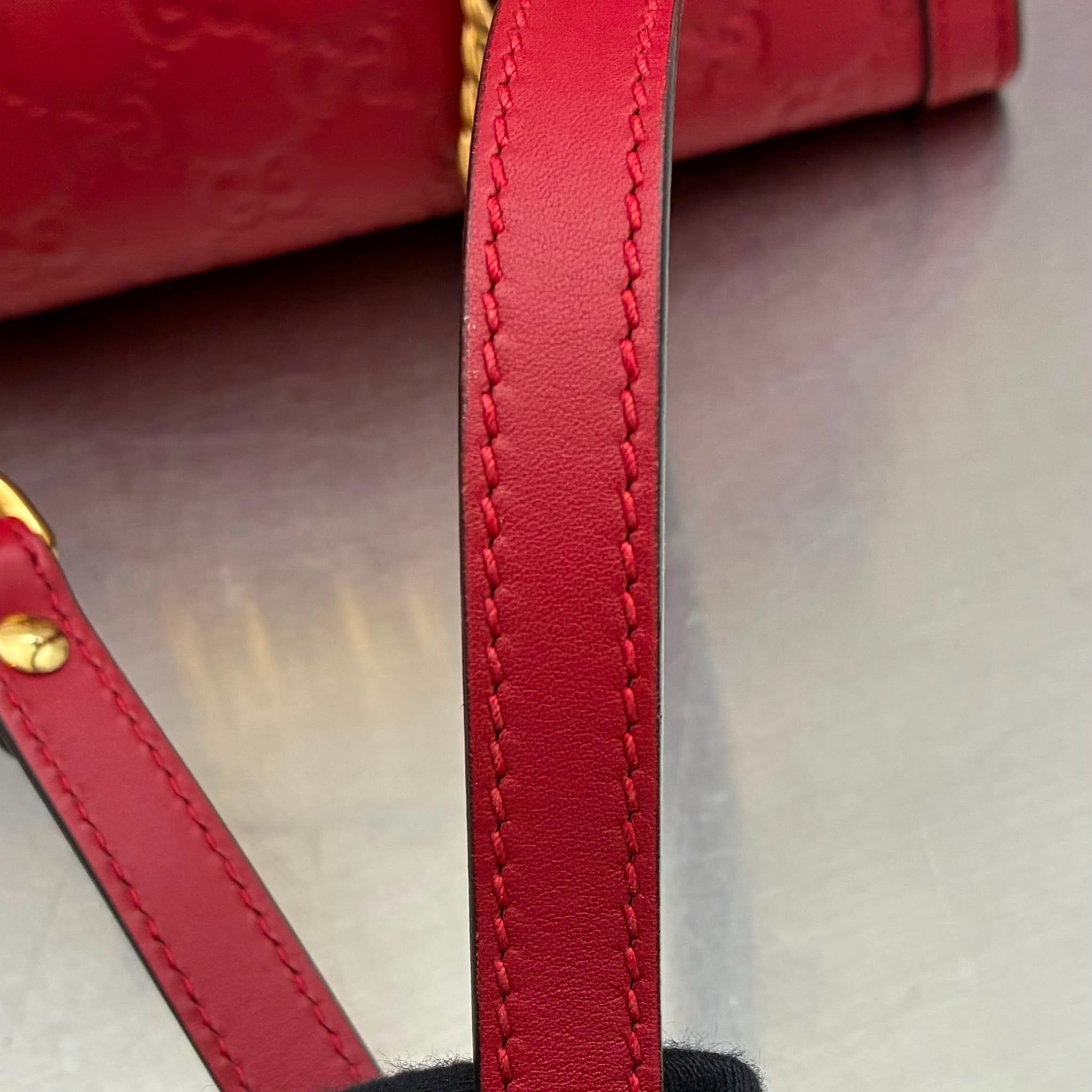 Gucci Guccissima Leder Small Padlock