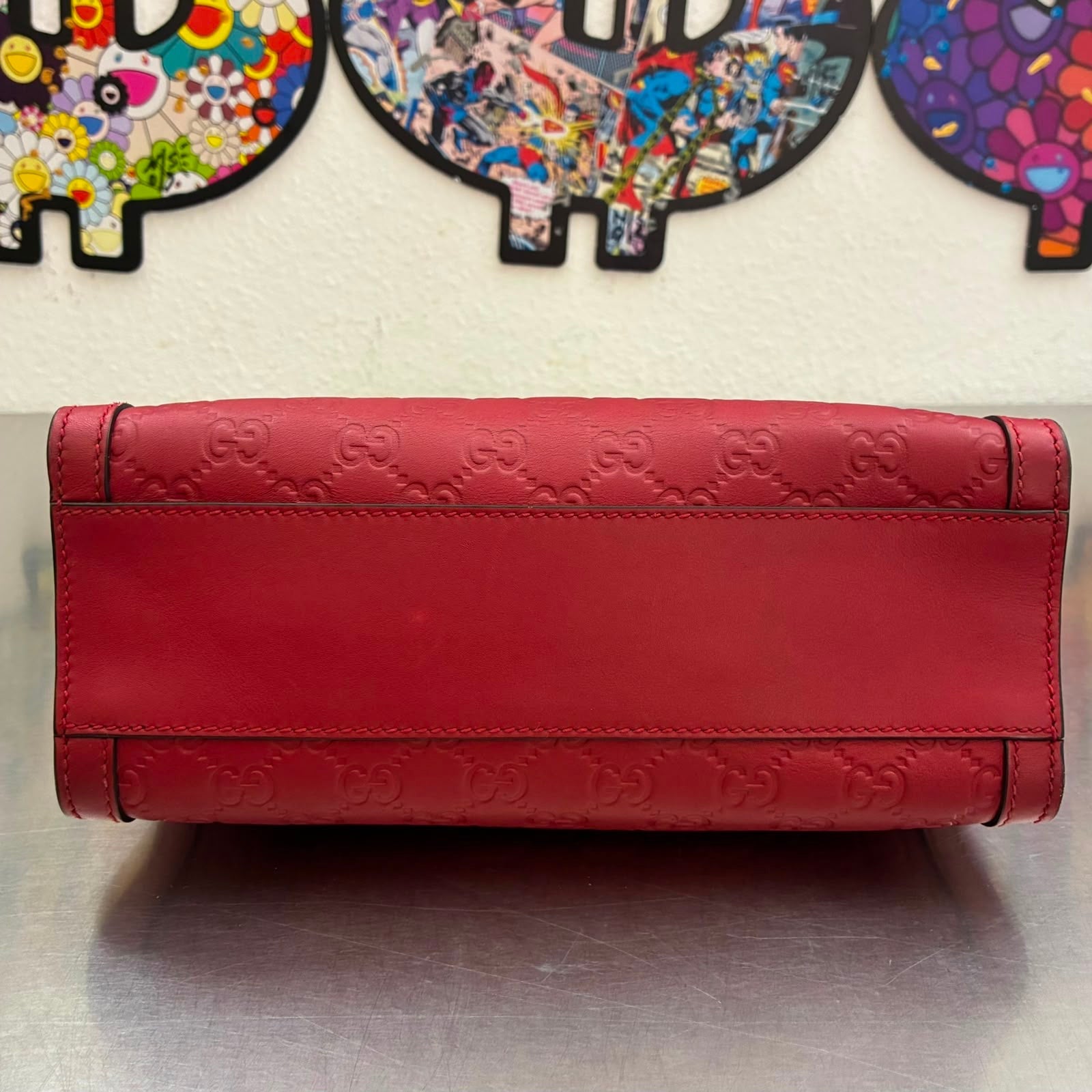 Gucci Guccissima Leder Small Padlock
