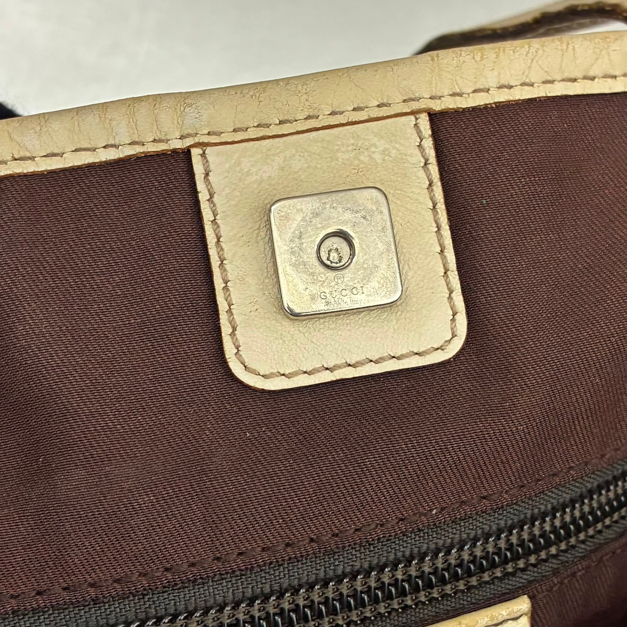 Gucci Schultertasche Canvas