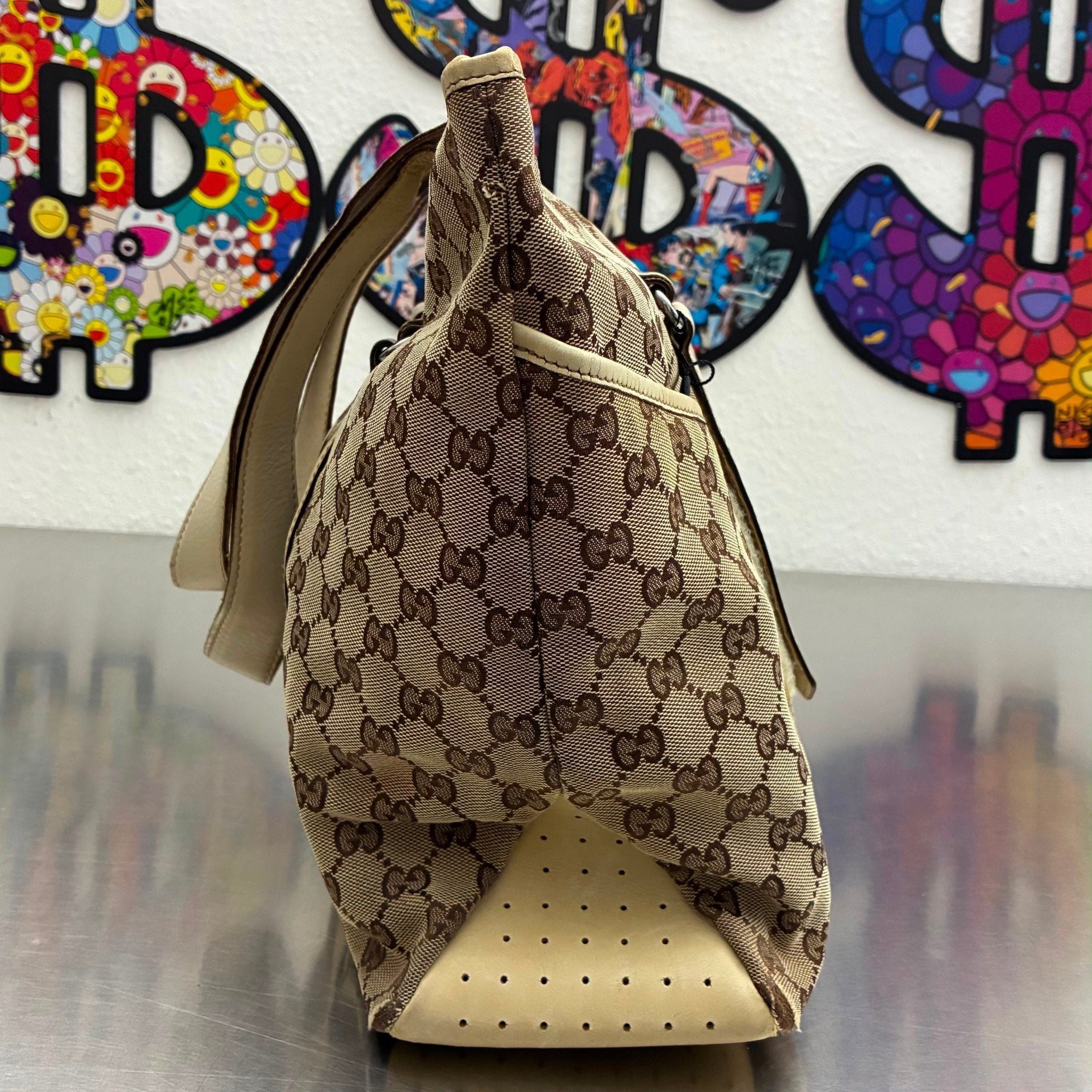 Gucci Schultertasche Canvas