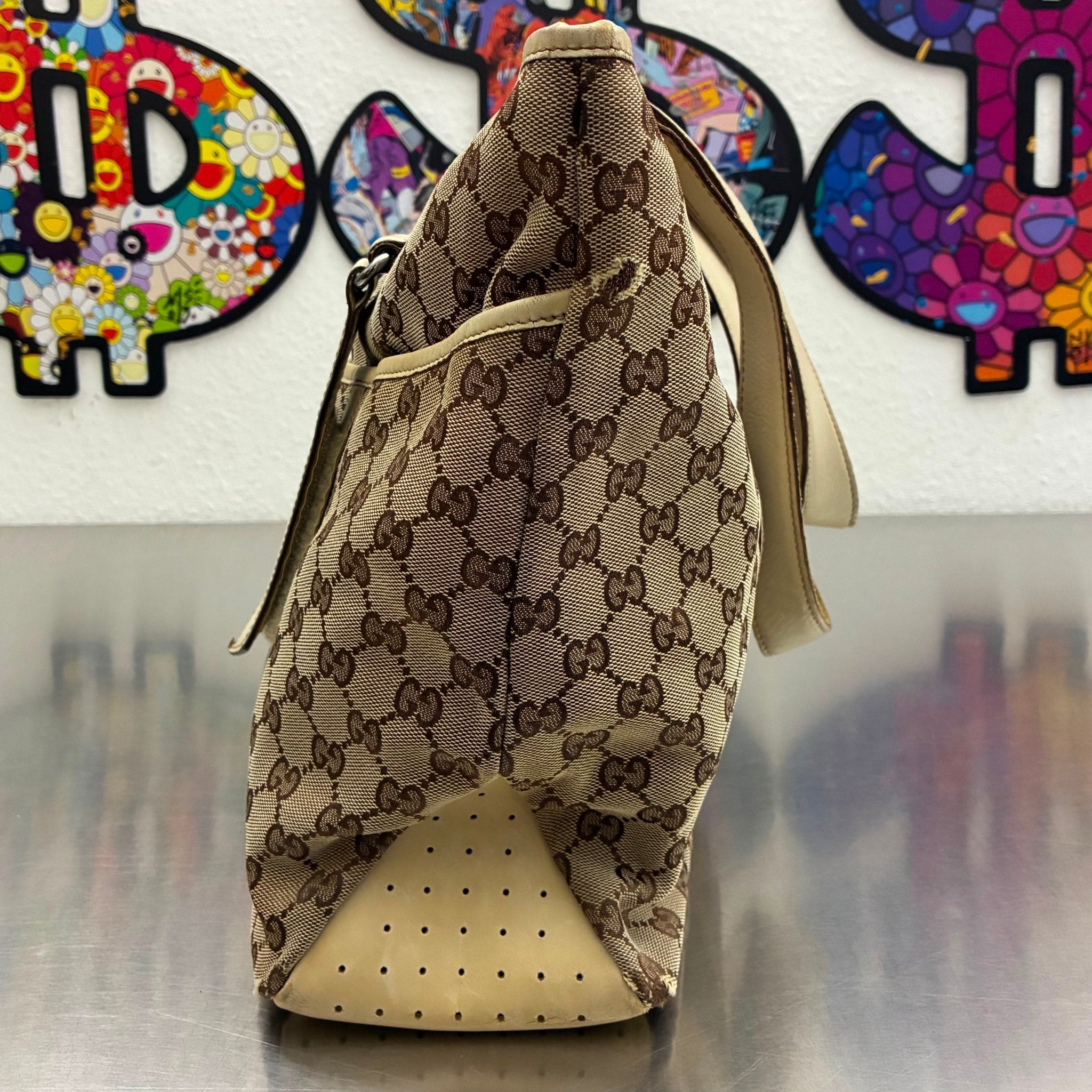 Gucci Schultertasche Canvas