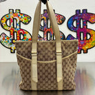 Gucci Schultertasche Canvas