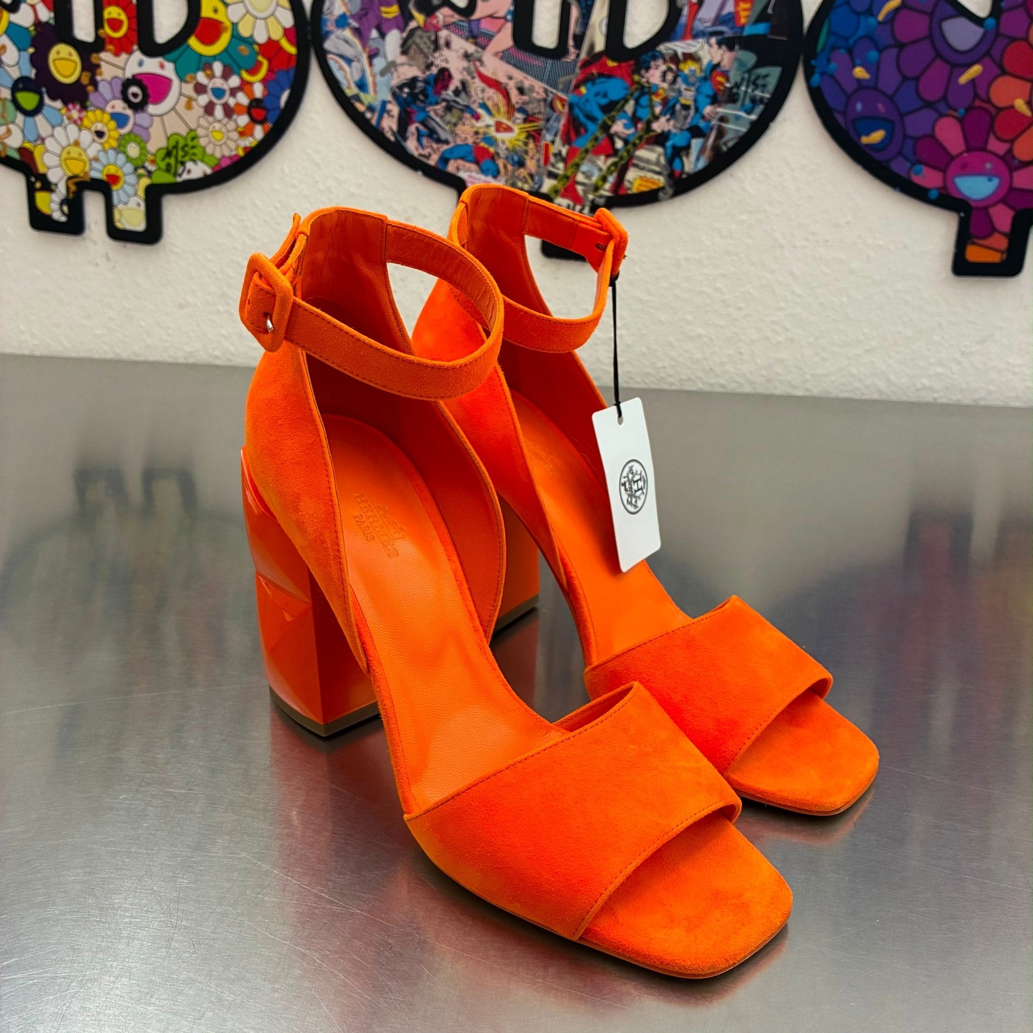 Hermès Chic Chevre Velours Gr.40