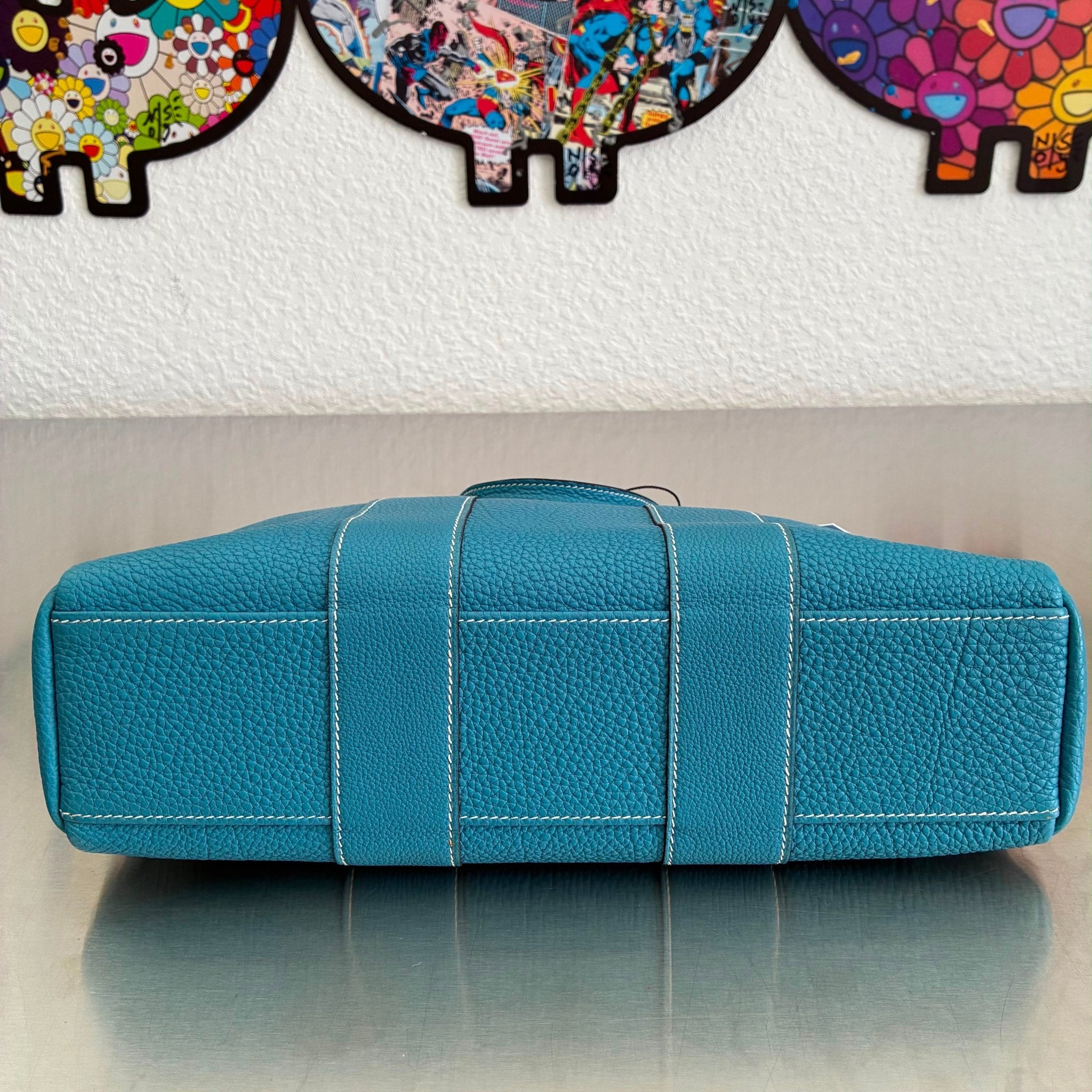 Hermès Fool Toe PM Togo Blue Jean