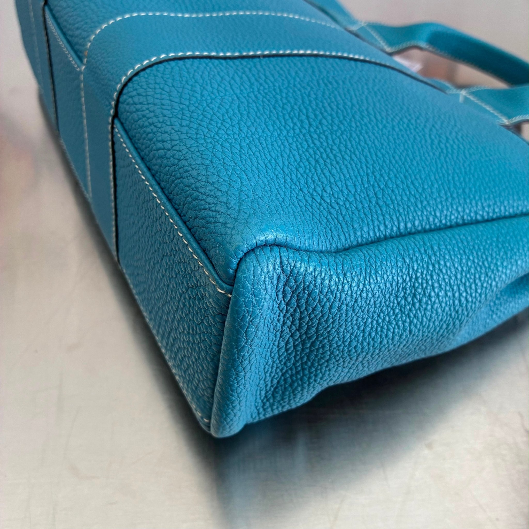 Hermès Fool Toe PM Togo Blue Jean