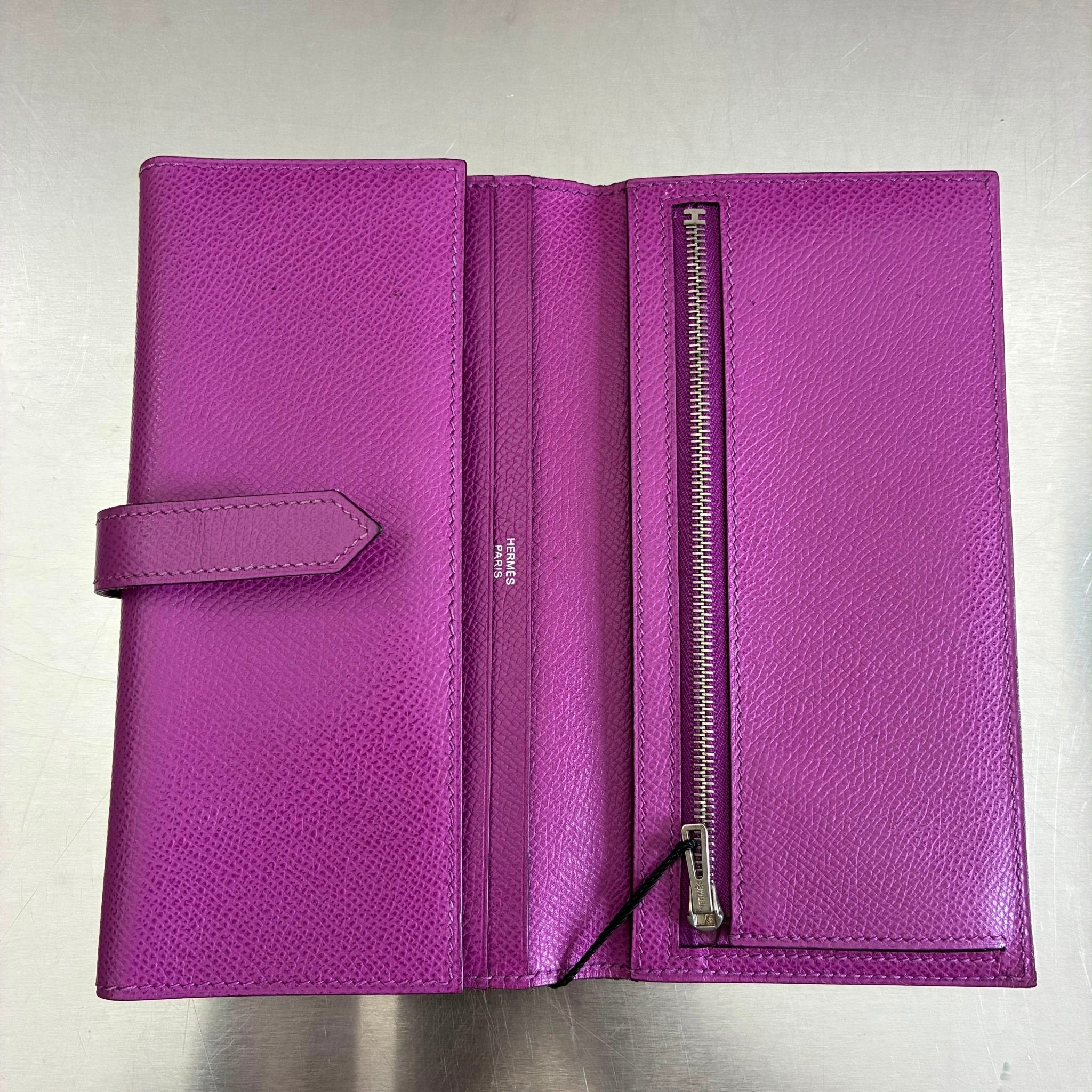 Hermès Geldbörse Béarn Epsom