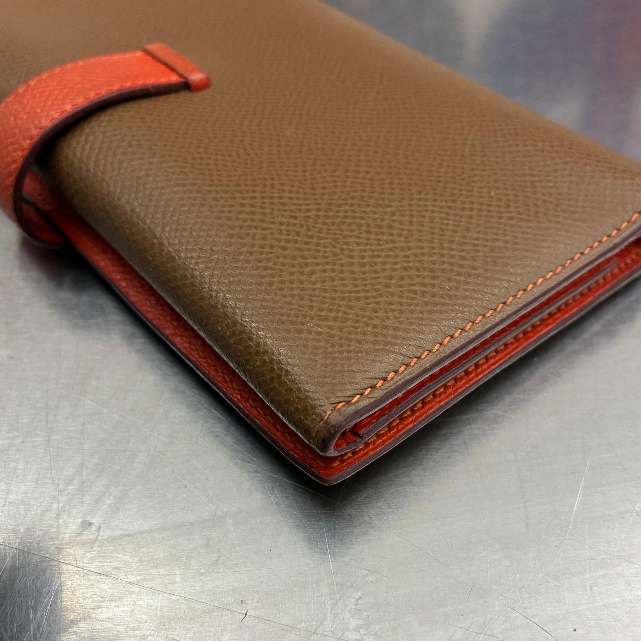Hermès Geldbörse Béarn Soufflet Epsom