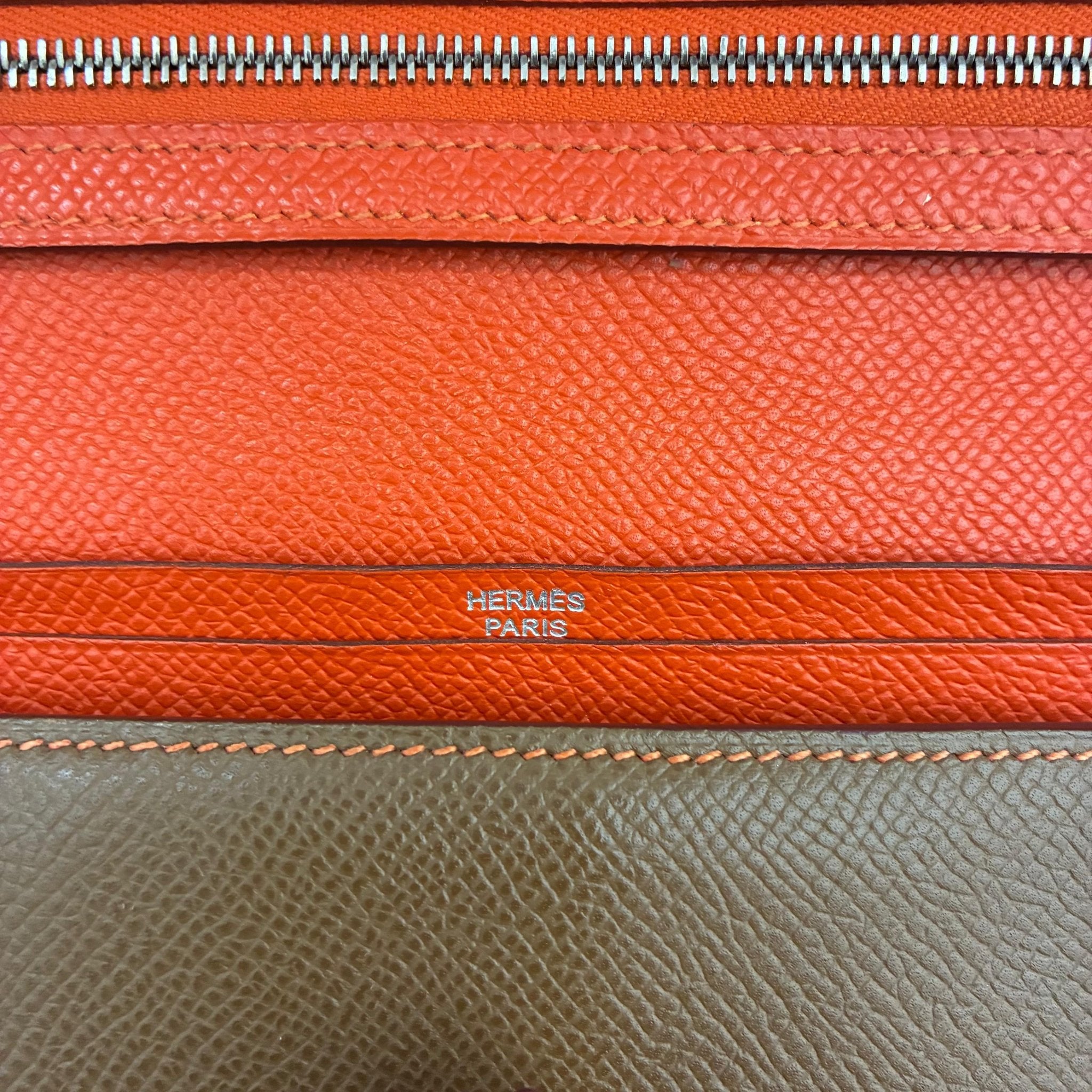 Hermès Geldbörse Béarn Soufflet Epsom