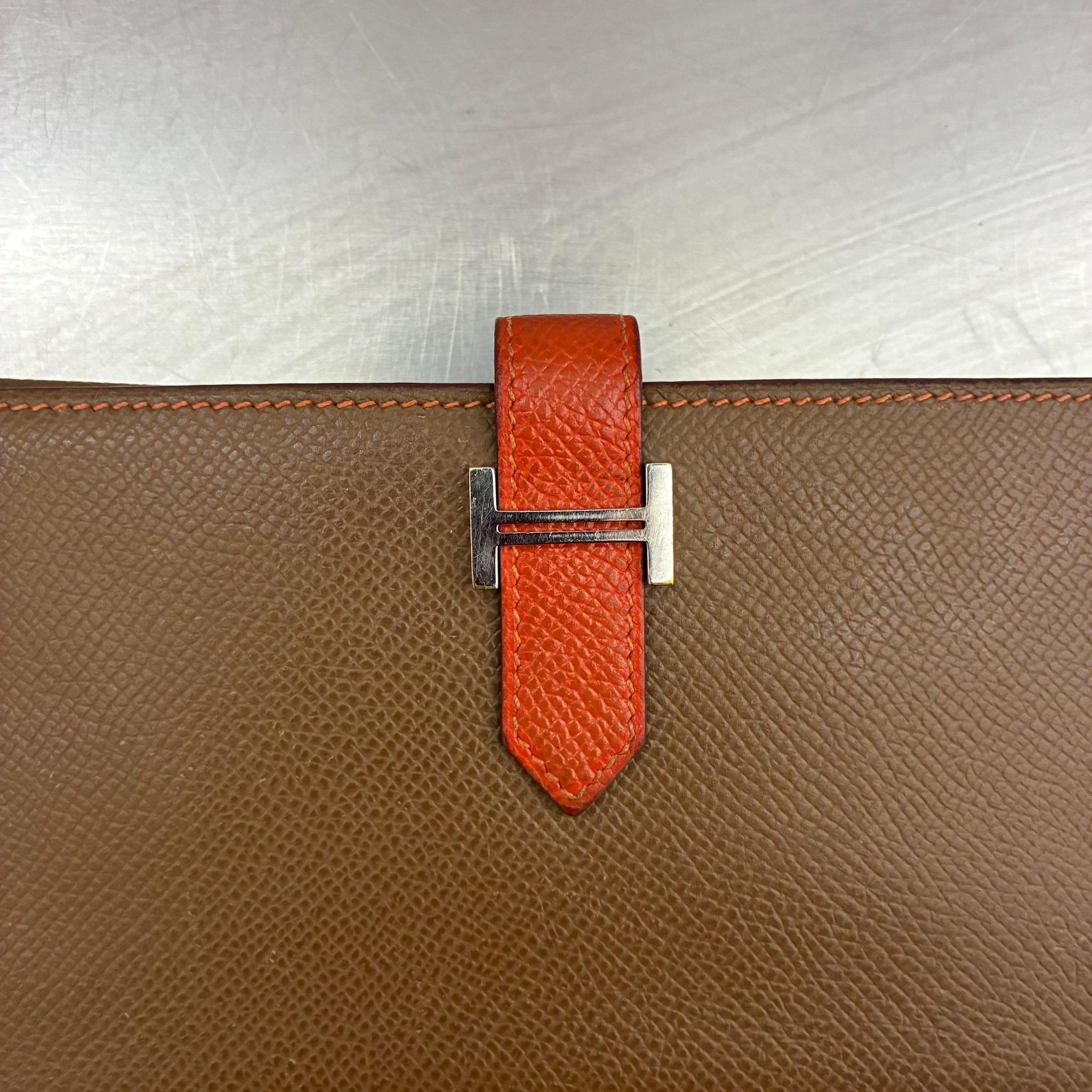 Hermès Geldbörse Béarn Soufflet Epsom