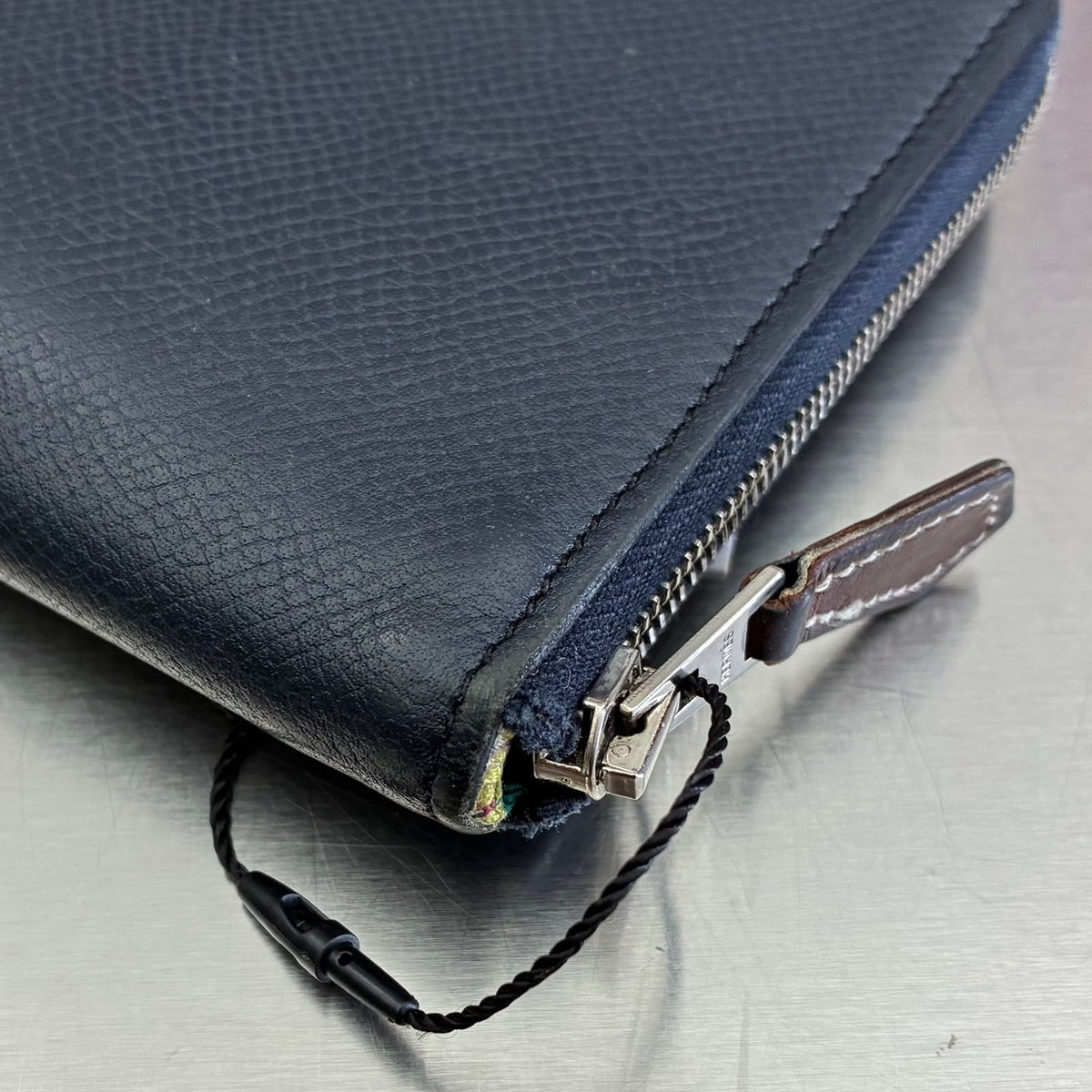 Hermès Geldbörse Silk'in Epsom