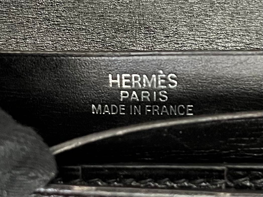 Hermès Geldbörse Béarn Soufflet Box - Calf