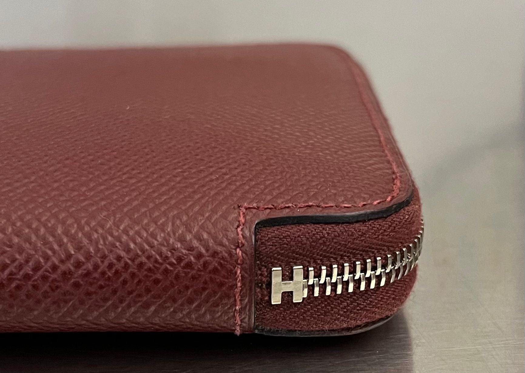 Hermès Geldbörse Silk'in Epsom