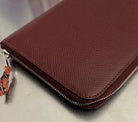 Hermès Geldbörse Silk'in Epsom