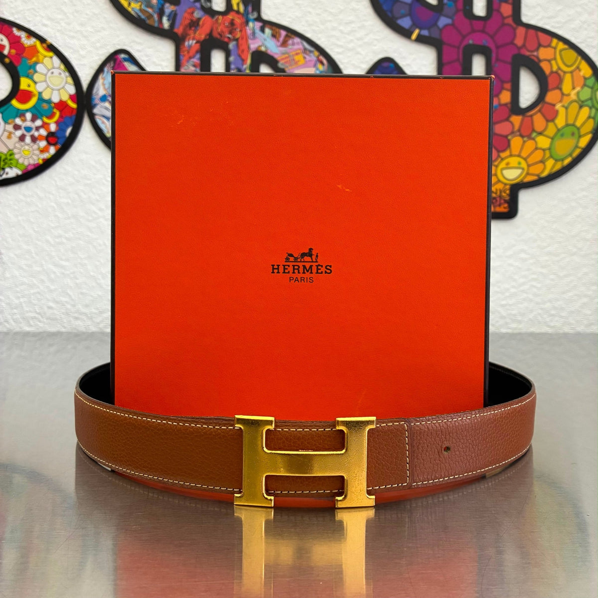 Hermès Gürtel Gr. 80