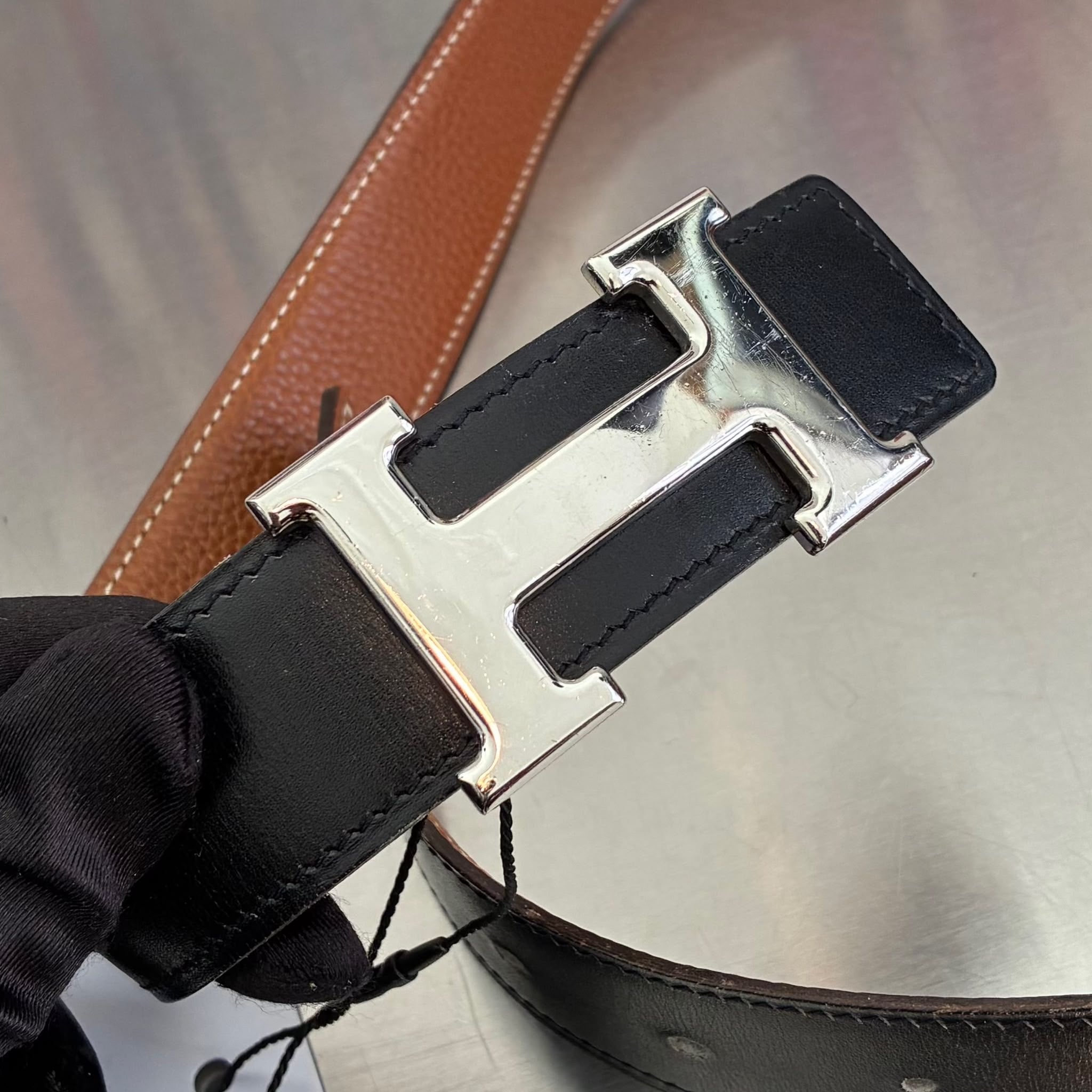 Hermès Gürtel Gr. 90