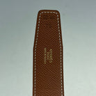 Hermès Gürtel Größe 75