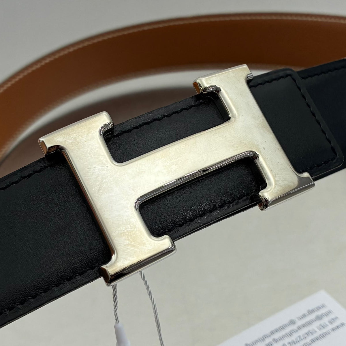 Hermès Gürtel Größe 75
