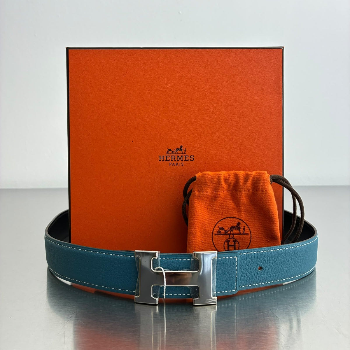 Hermès Gürtel Größe 80