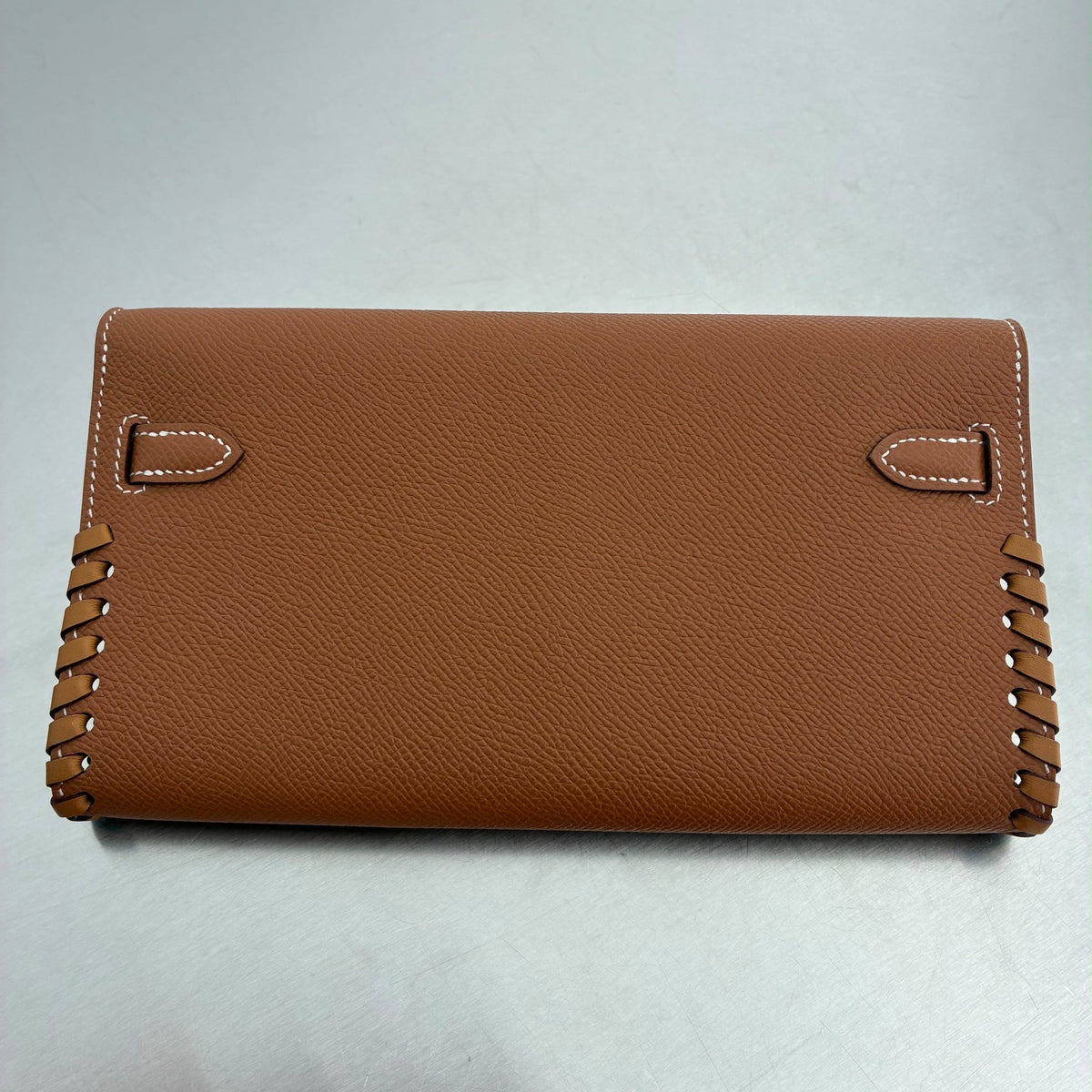 Hermès Kelly To Go Tressage Epsom Gold / Sésame