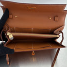 Hermès Kelly To Go Tressage Epsom Gold / Sésame