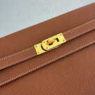 Hermès Kelly To Go Tressage Epsom Gold / Sésame