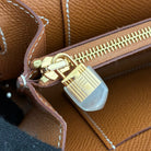 Hermès Kelly To Go Tressage Epsom Gold / Sésame