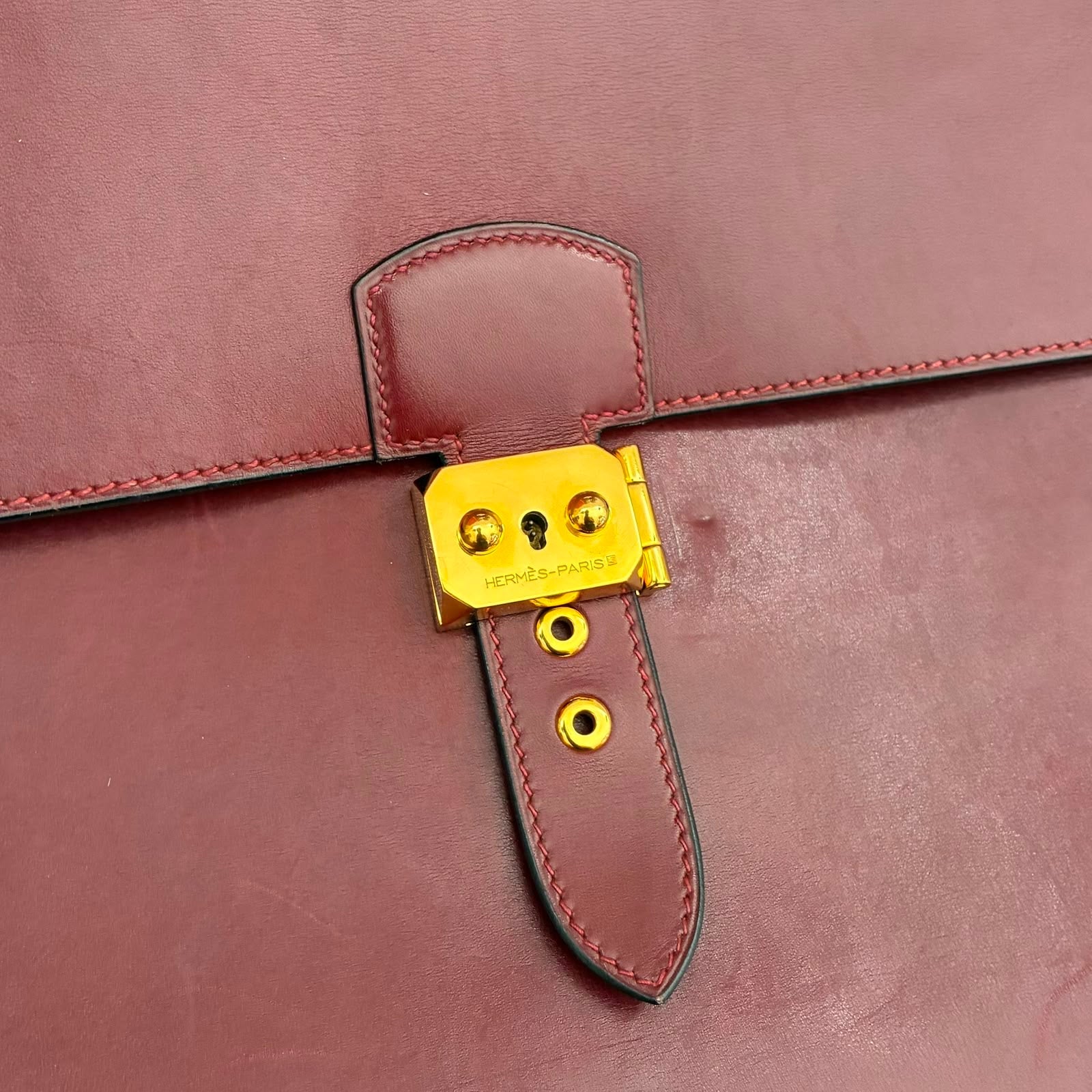Hermès Sac à Dépêches 38 Box Calf