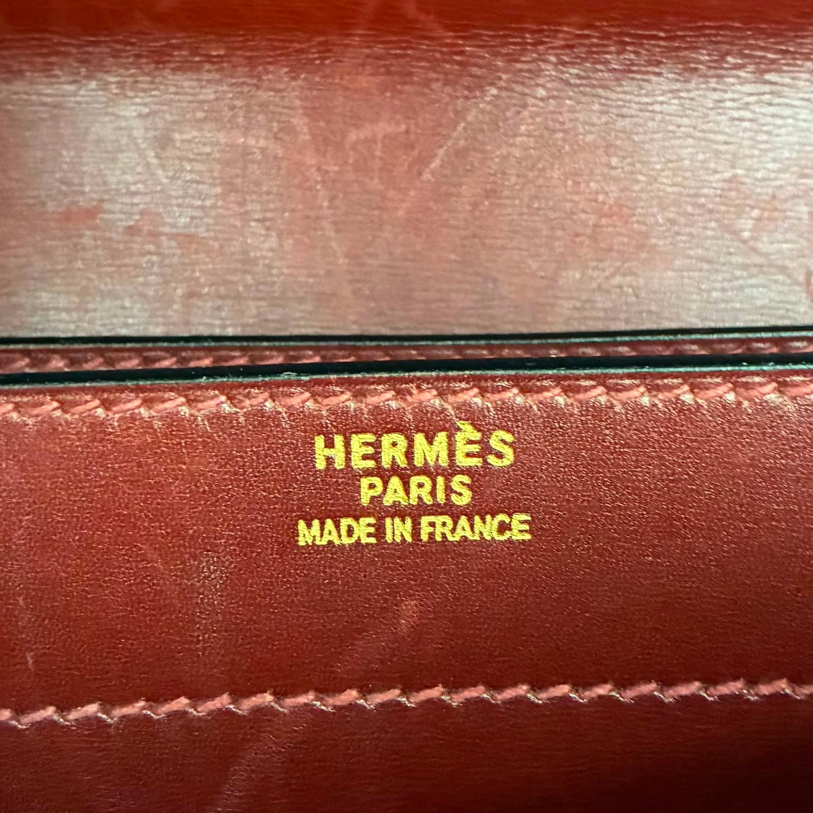 Hermès Sac à Dépêches 38 Box Calf
