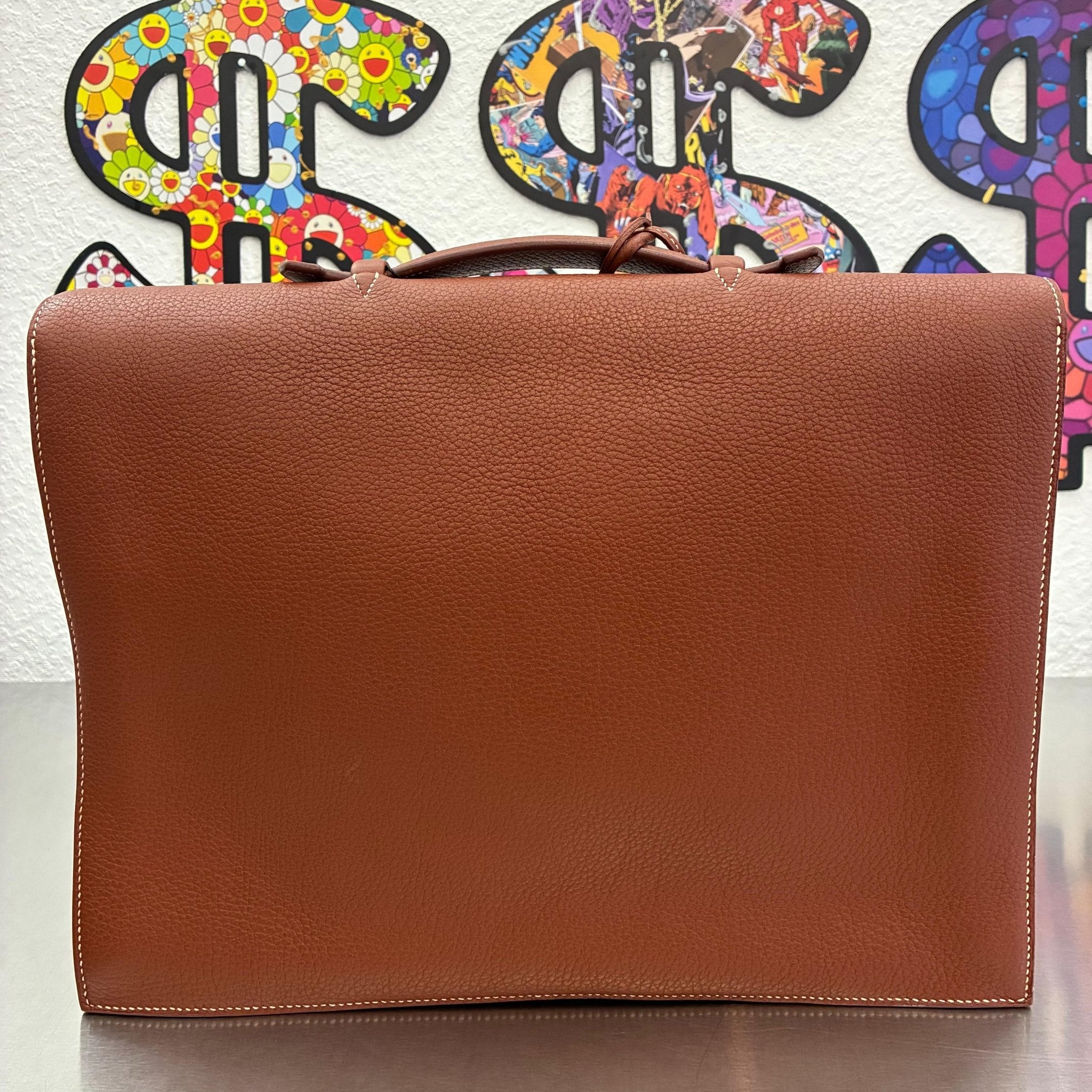 Hermès Sac à Dépêches 38 Fjord