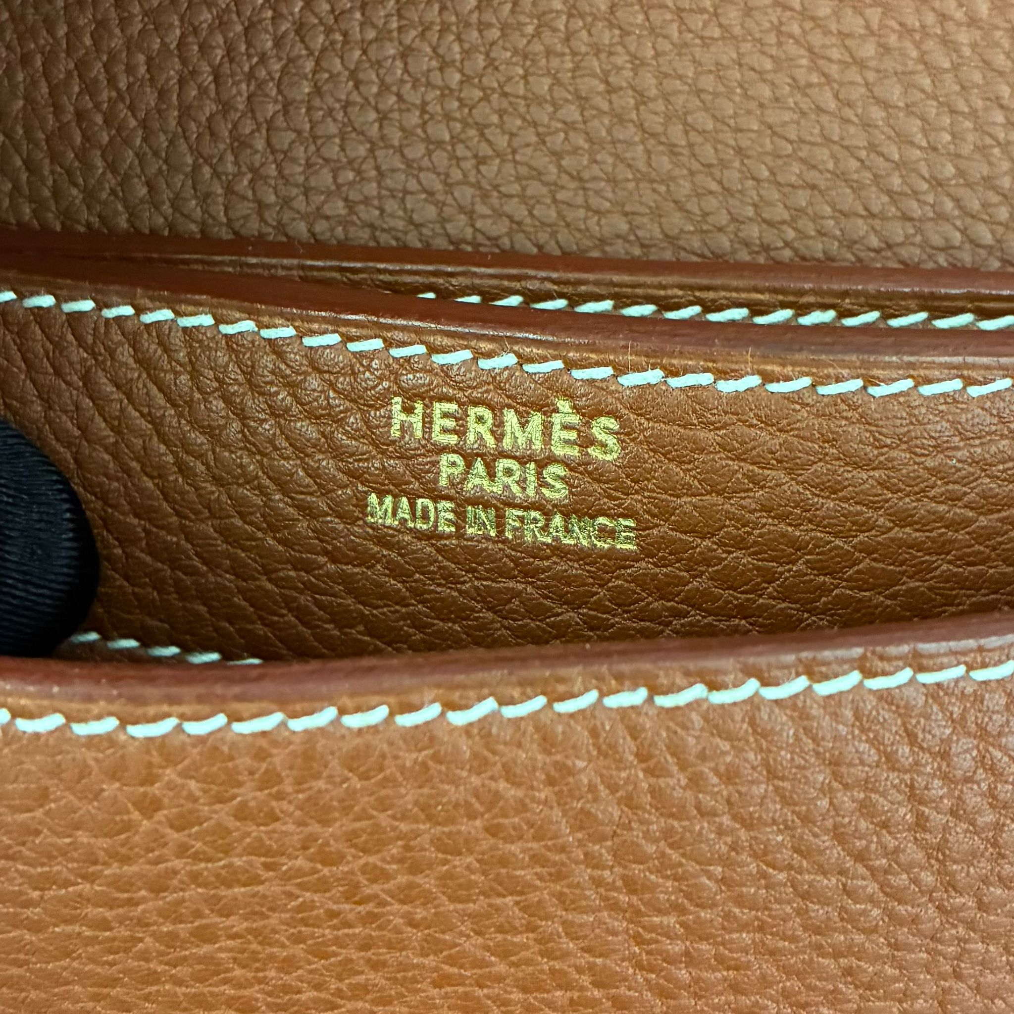 Hermès Sac à Dépêches 38 Fjord