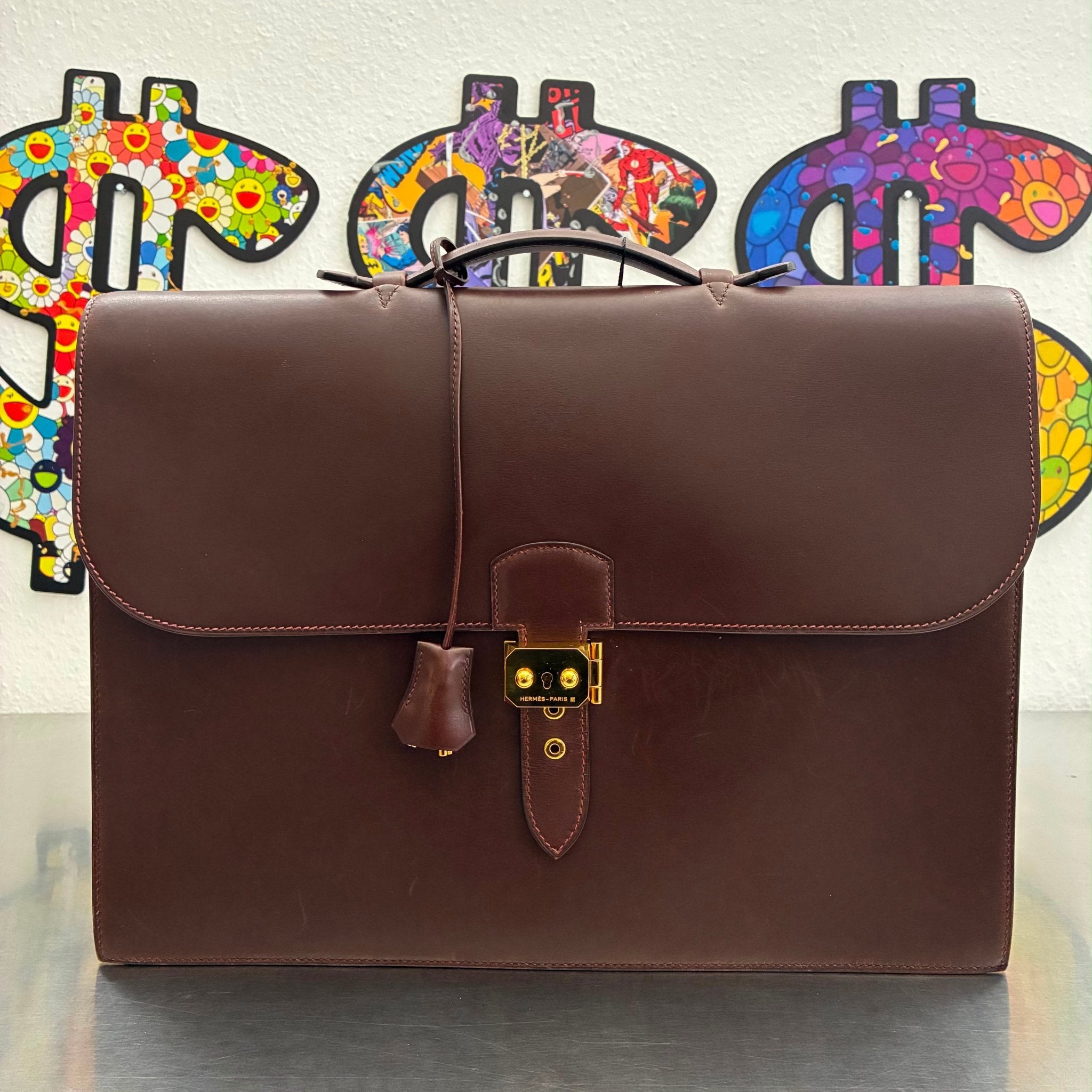 Hermès Sac à Dépêches 40 Box Calf