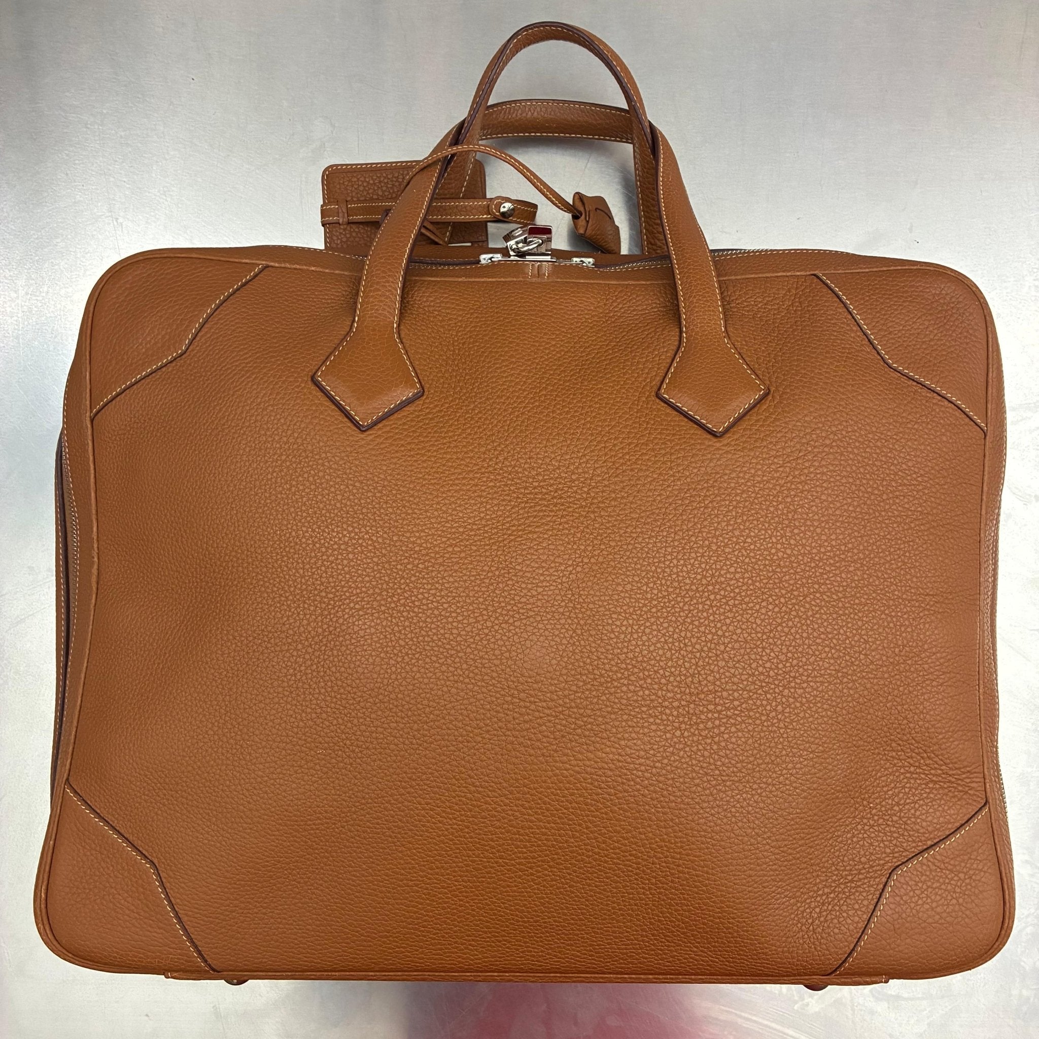 Hermès Victoria 45 Clémence Gold