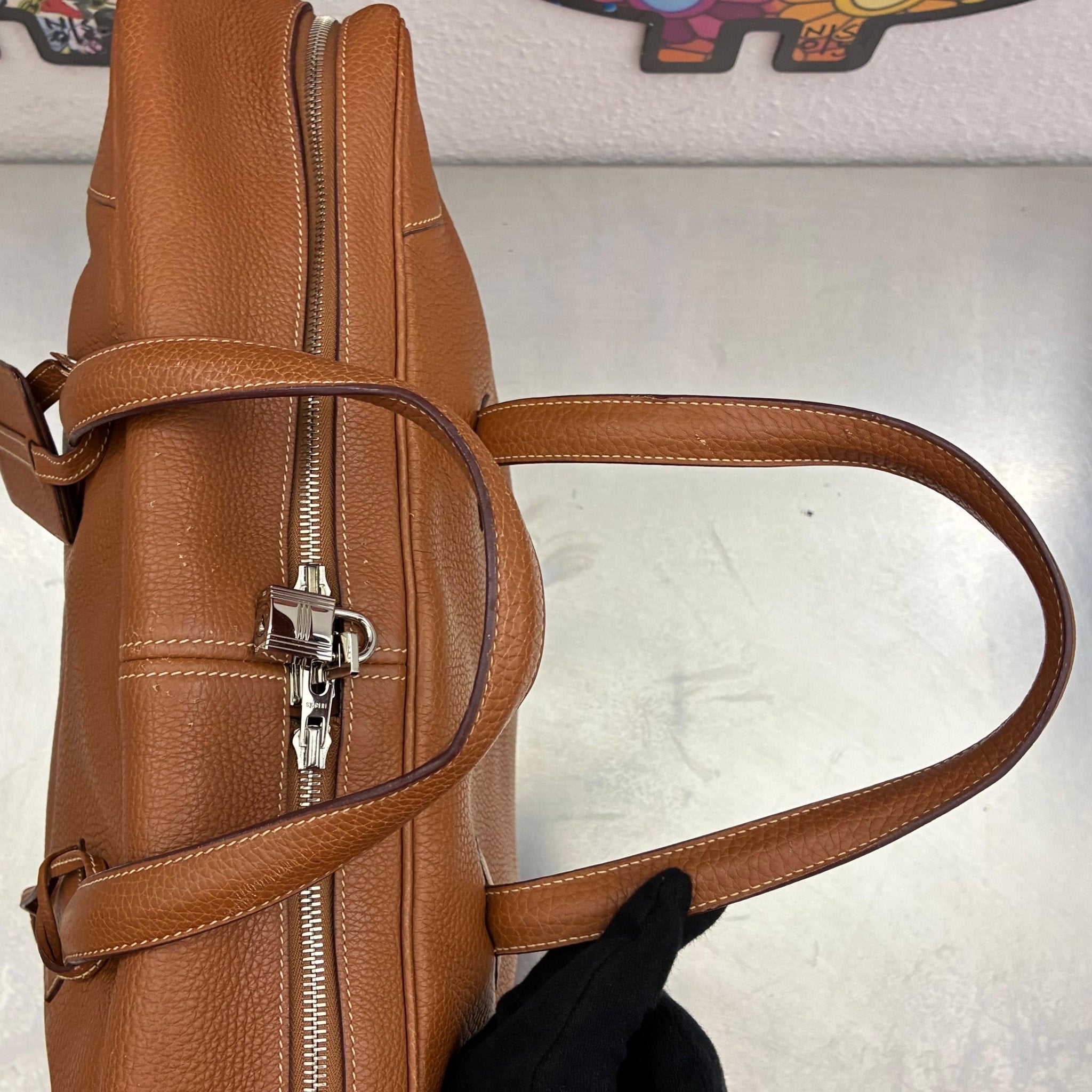 Hermès Victoria 45 Clémence Gold