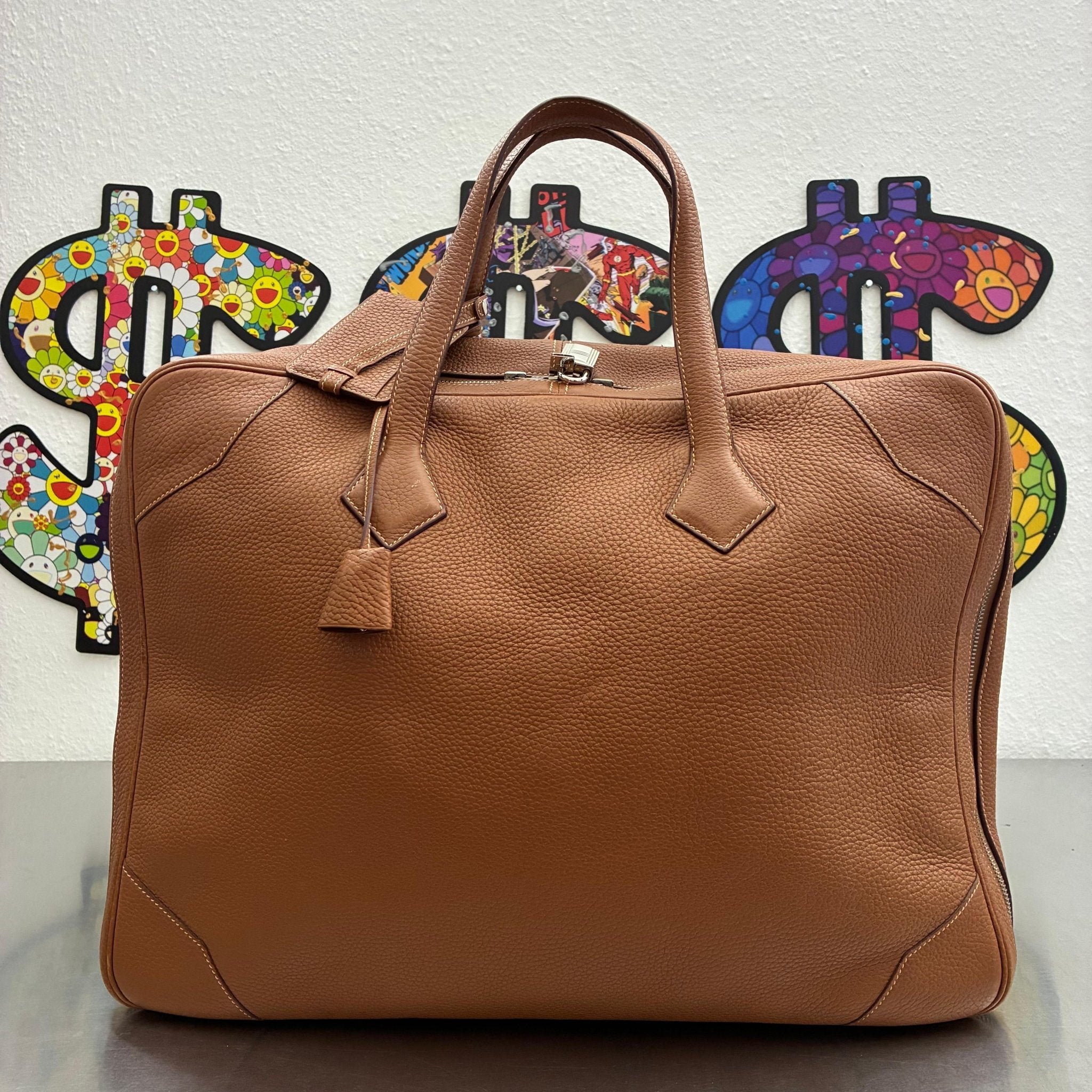 Hermès Victoria 45 Clémence Gold