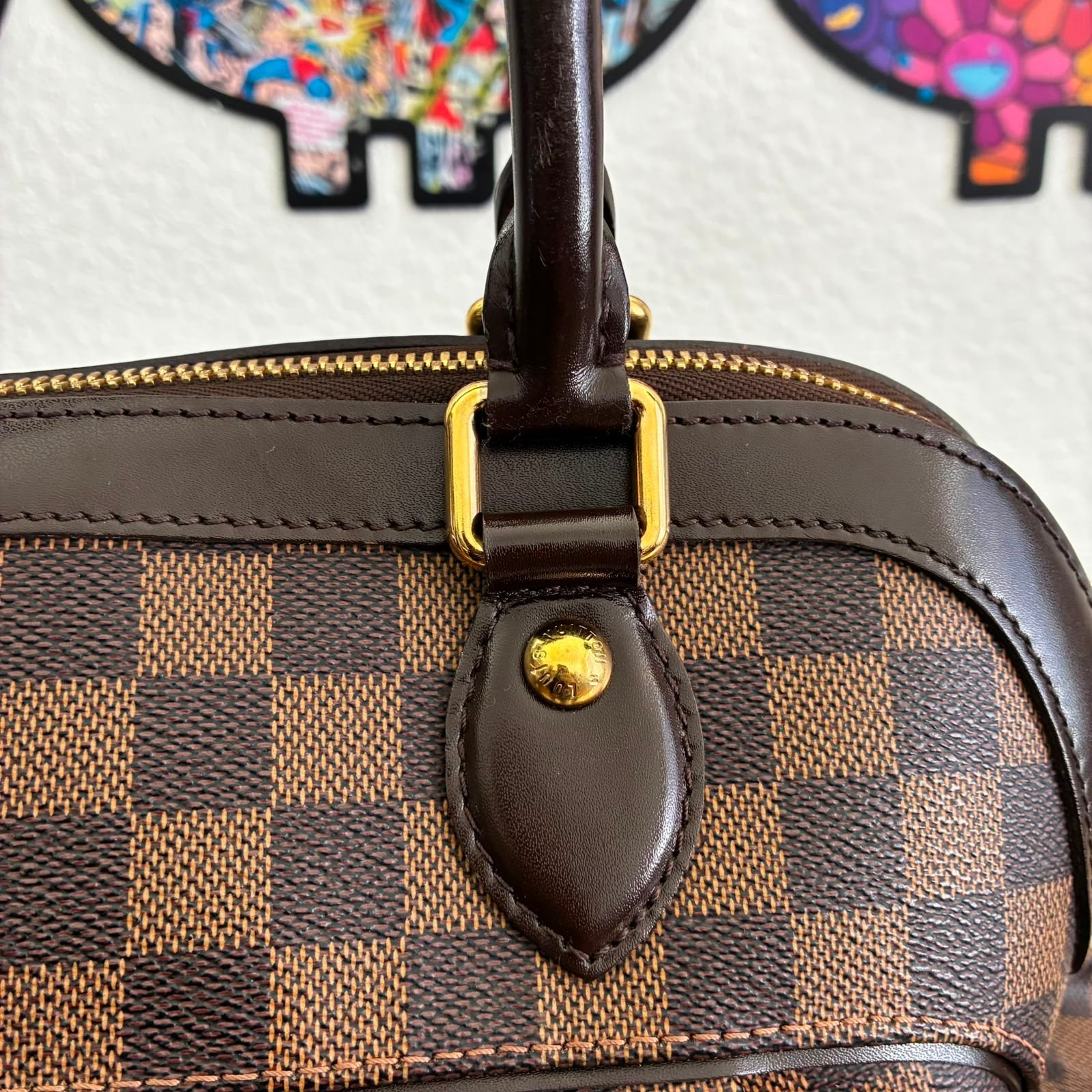Louis Louis Trevi GM Damier Ebene
