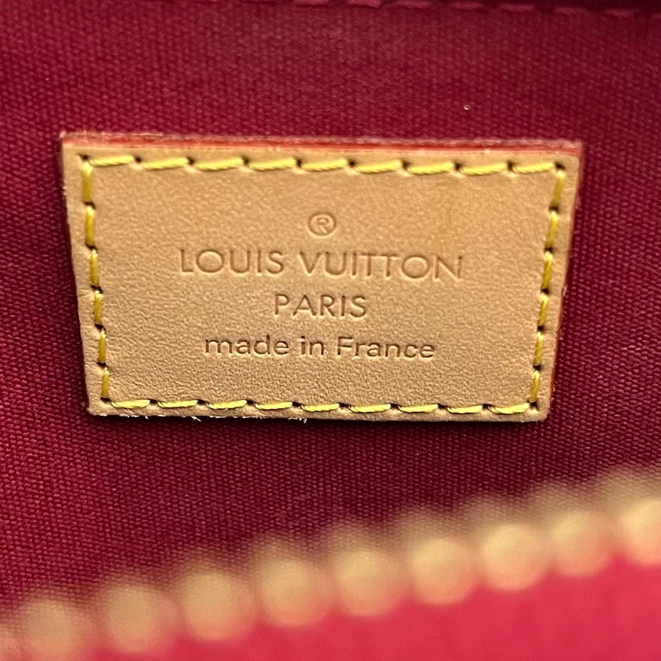 Louis Vuitton Alma BB Vernis
