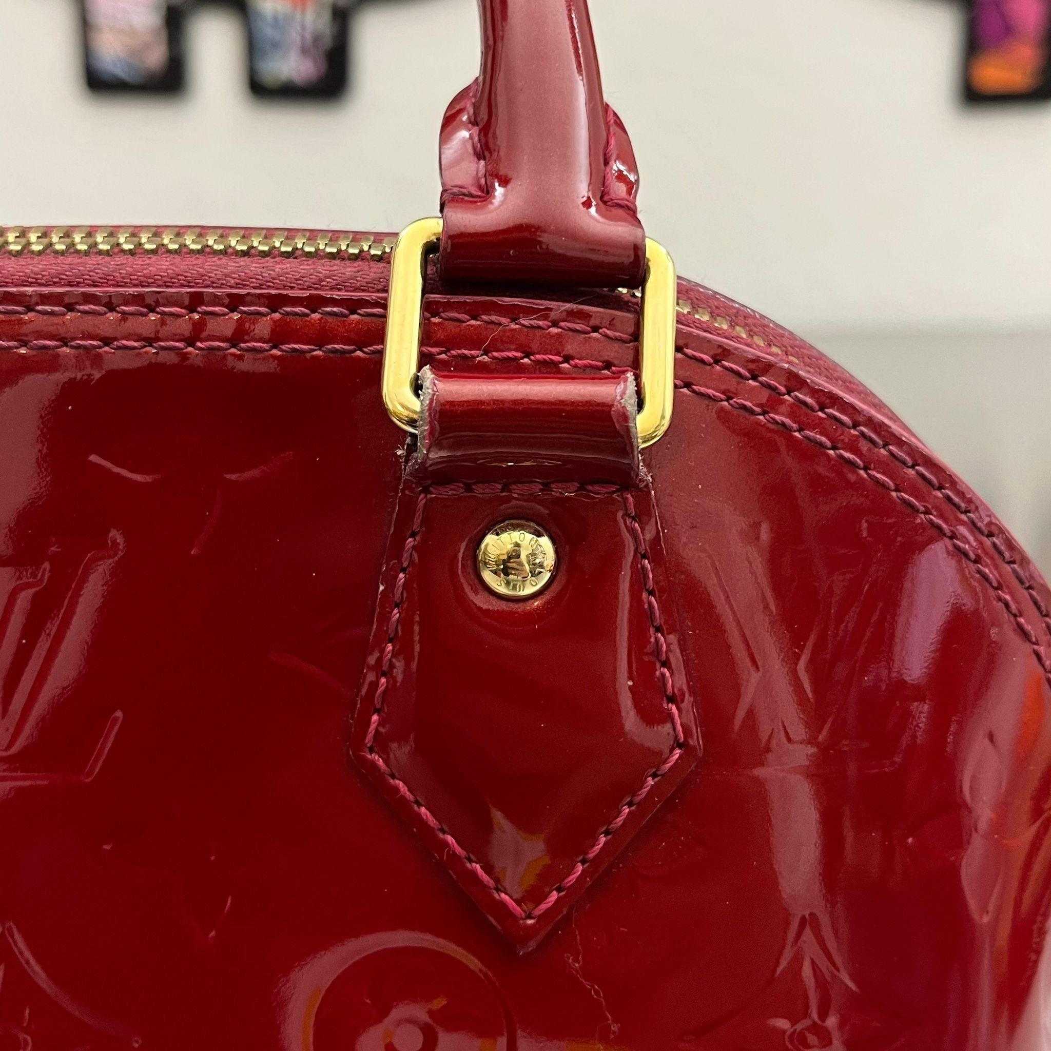 Louis Vuitton Alma BB Vernis