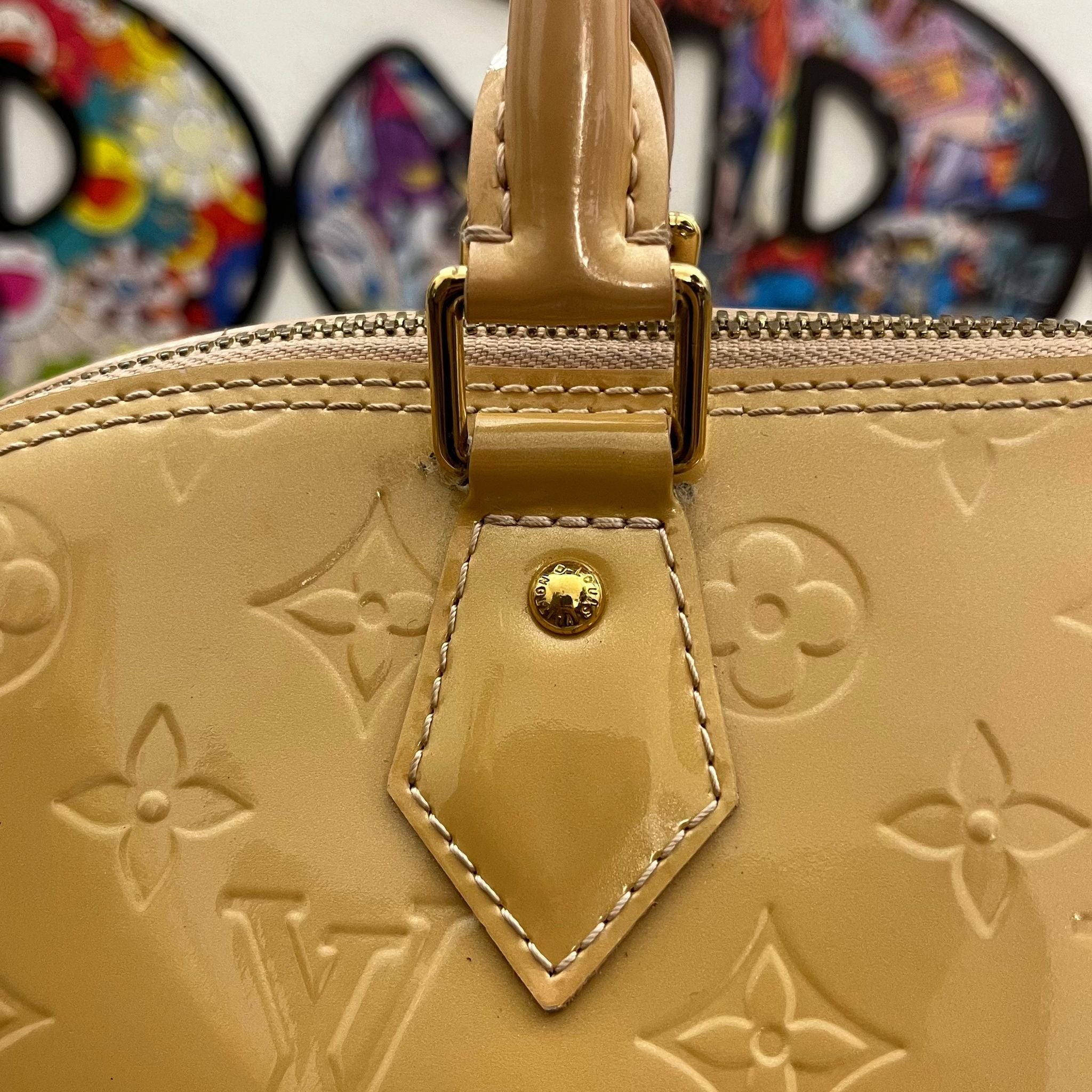 Louis Vuitton Alma GM Vernis