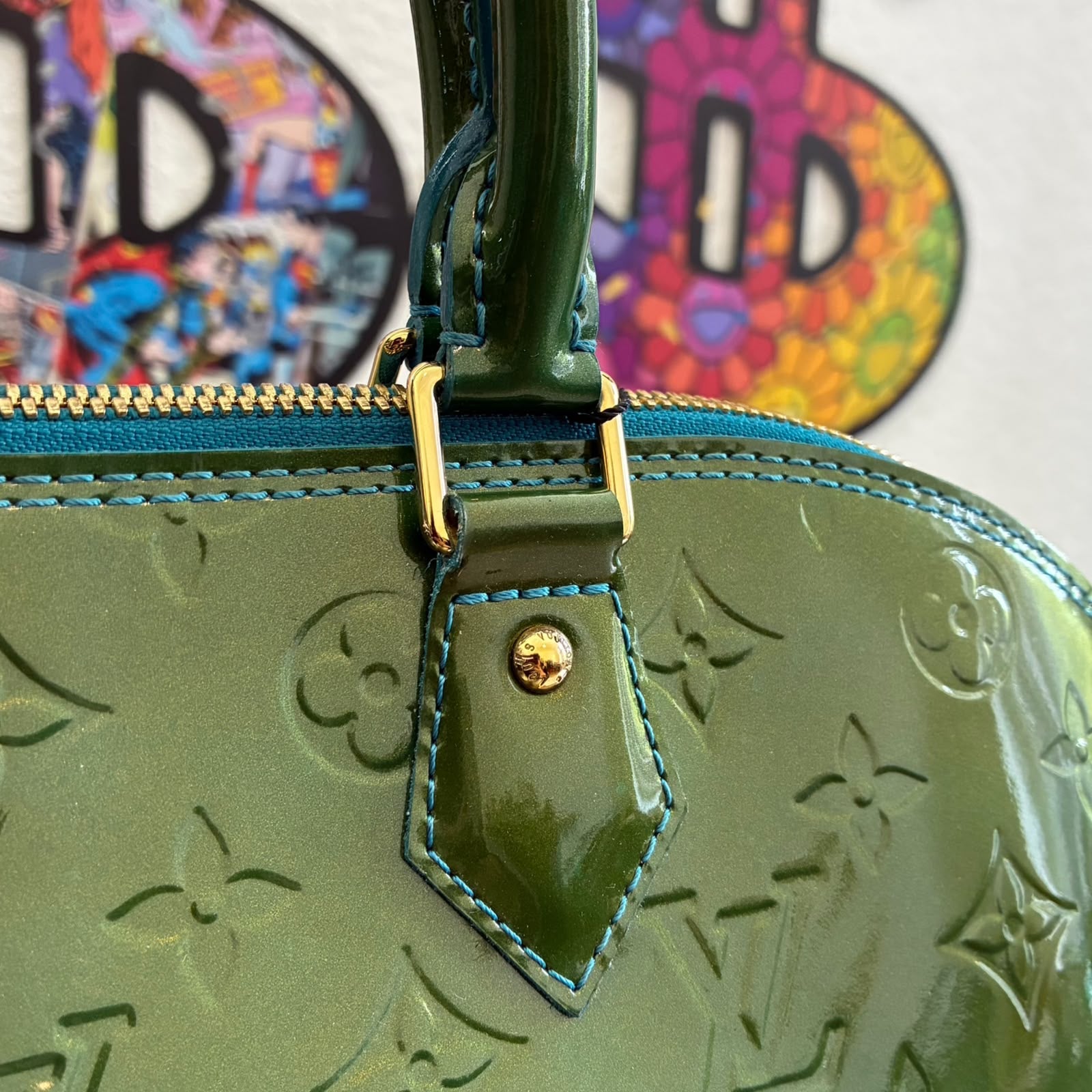 Louis Vuitton Alma GM Vernis