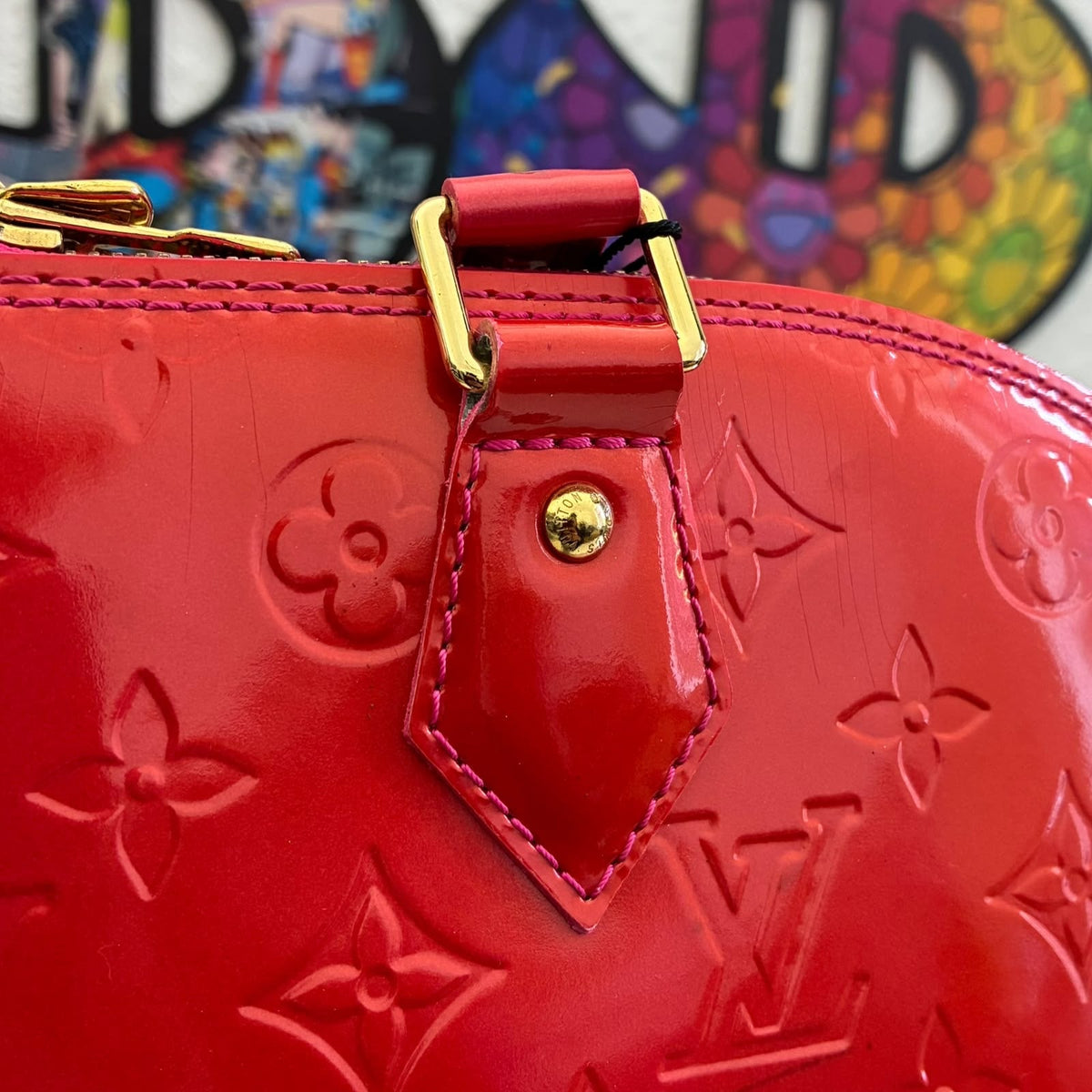 Louis Vuitton Alma GM Vernis