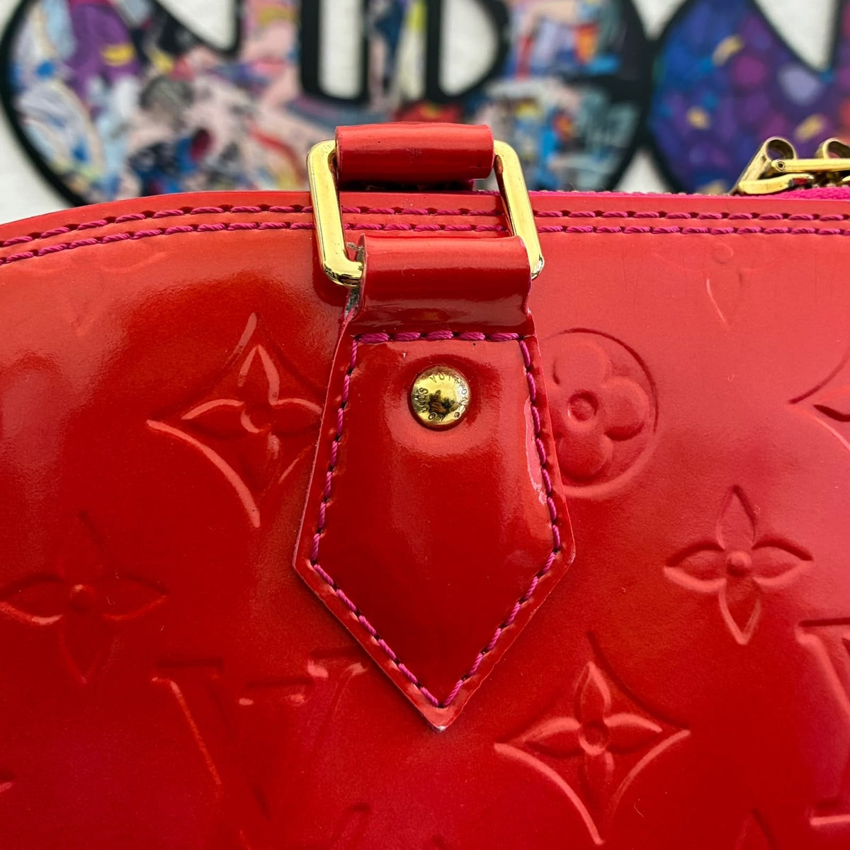 Louis Vuitton Alma GM Vernis